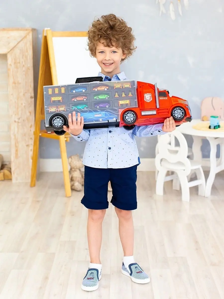 Автовоз Givito Мой город с тоннелем G205-003 - фото 2