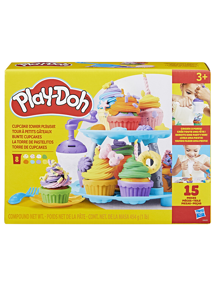 Масса для лепки Hasbro Play-Doh Кексы с подставкой - фото 4