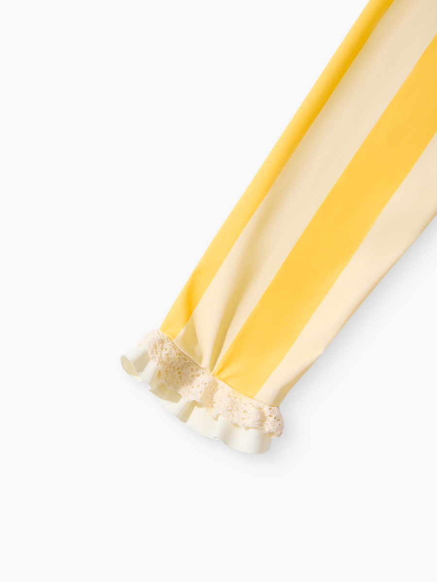 Купальник Happy Baby 50705-1_yellow stripes - фото 5