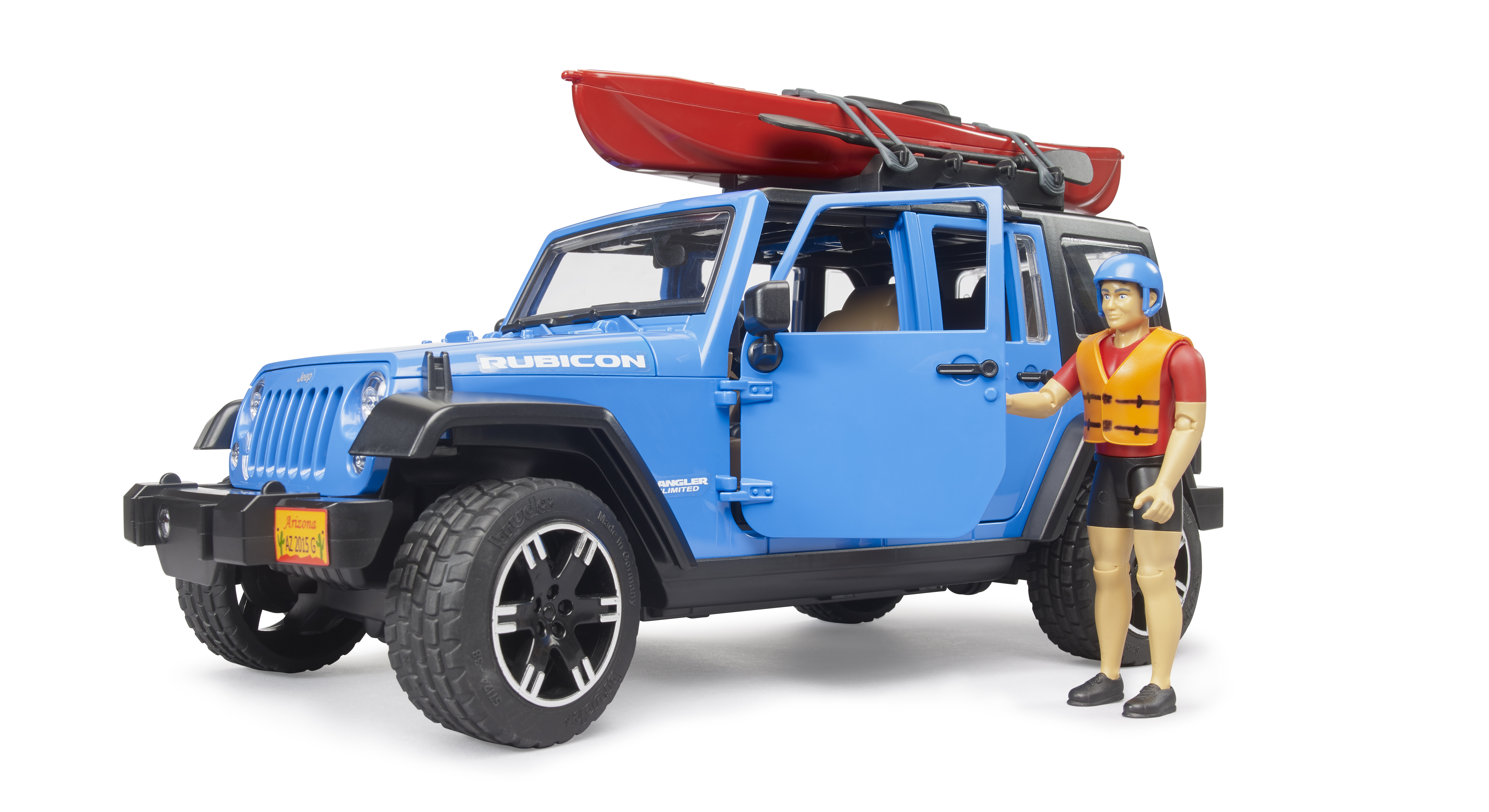 Внедорожник Bruder Jeep Wrangler Unlimited Rubicon 02-529 - фото 6