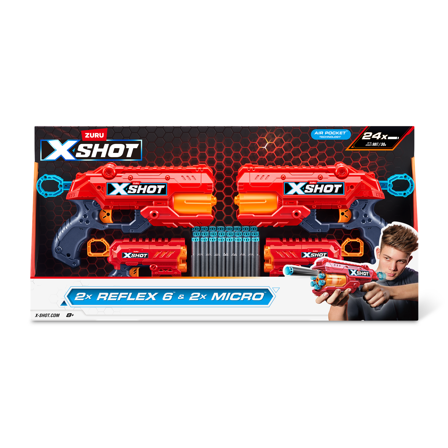 Бластер Zuru XSHOT  Excel Reflex - фото 11