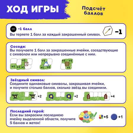 Настольная игра Лас Играс KIDS Битва за цвет