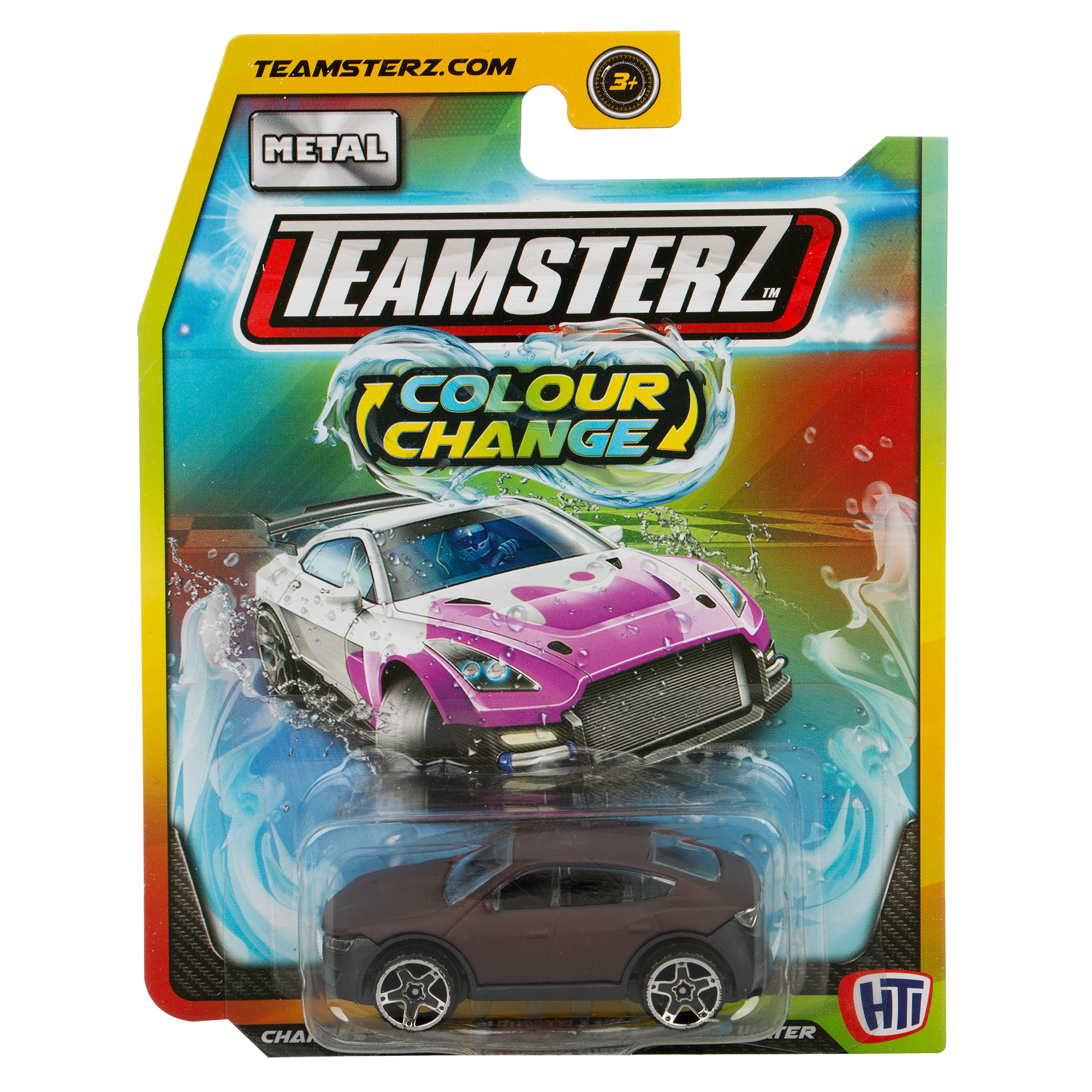 Автомобиль HTI Teamsterz меняющий цвет 8см 1417294_10 - фото 1