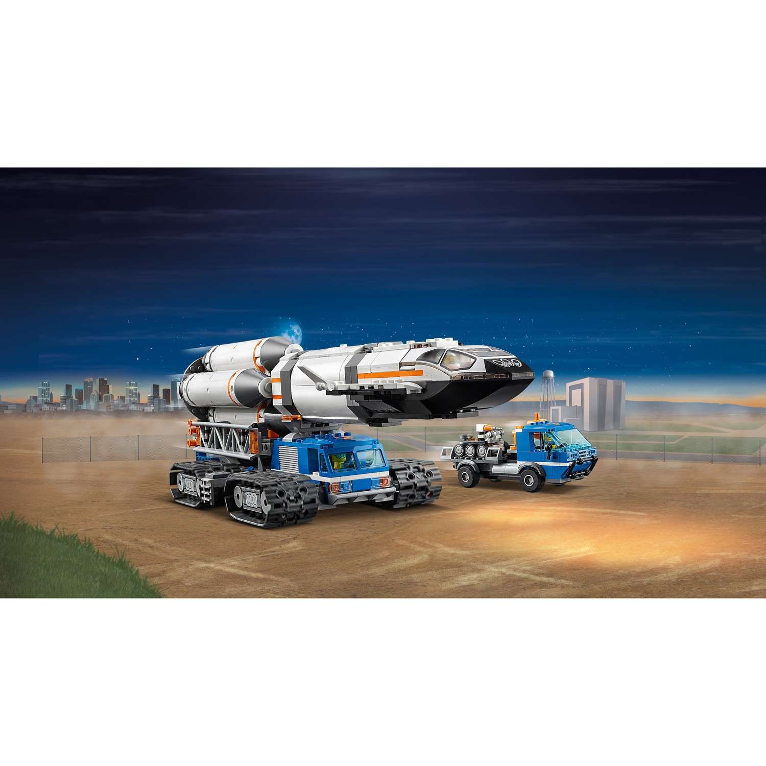 Конструктор LEGO City Space Port Площадка блочный - фото 9