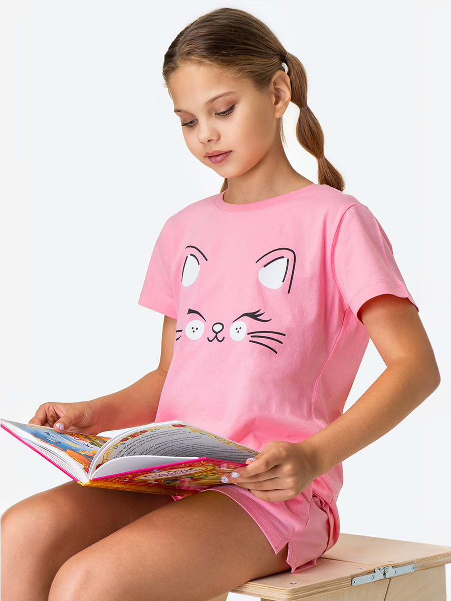 Пижама HappyFox HF9148розовый - фото 8