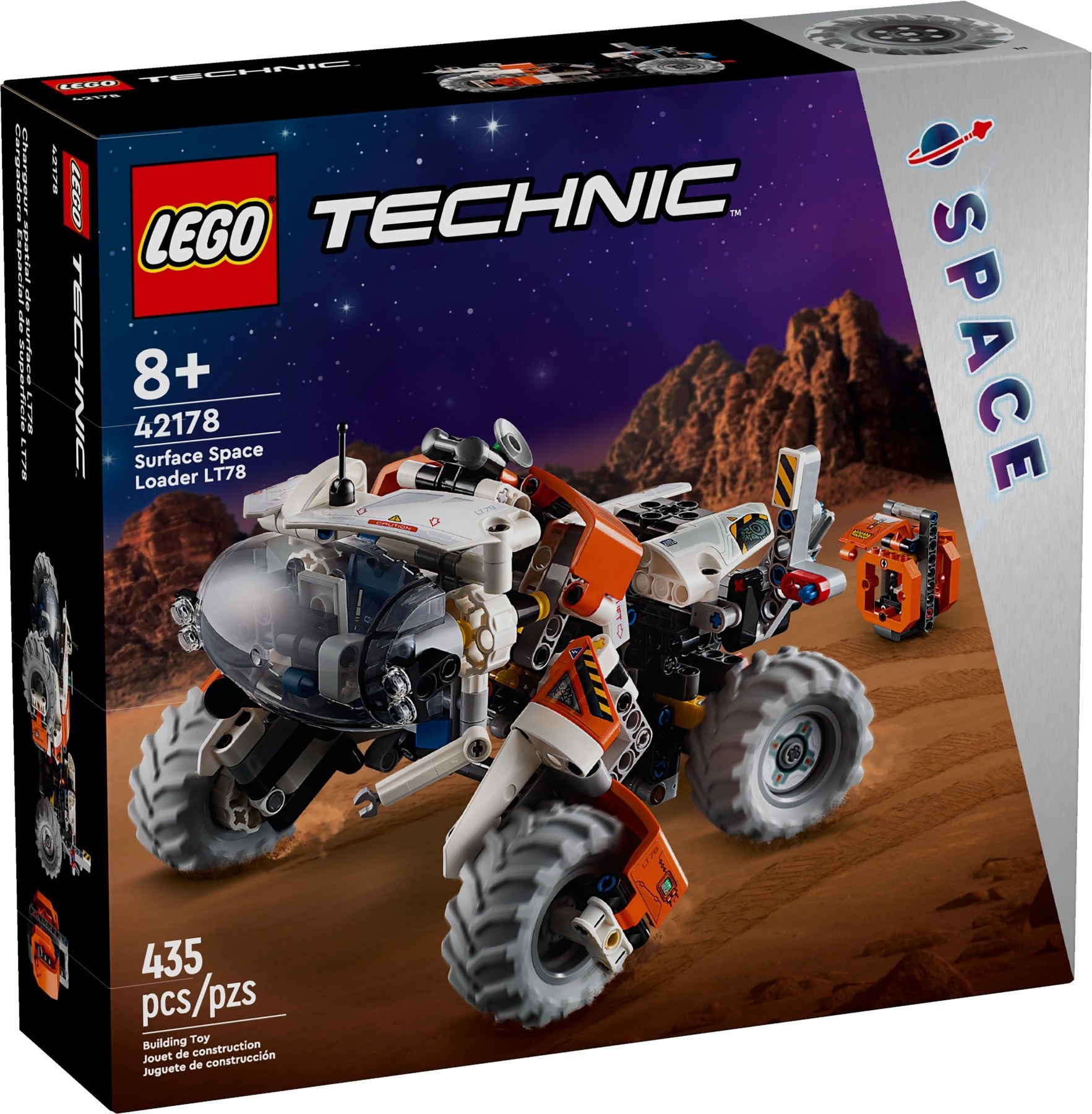 Изображение товара LEGO Technic Космический погрузчик 42178 - конструктор для детей от 8 лет Изображение товара LEGO Technic Космический погрузчик 42178 - конструктор для детей от 8 лет