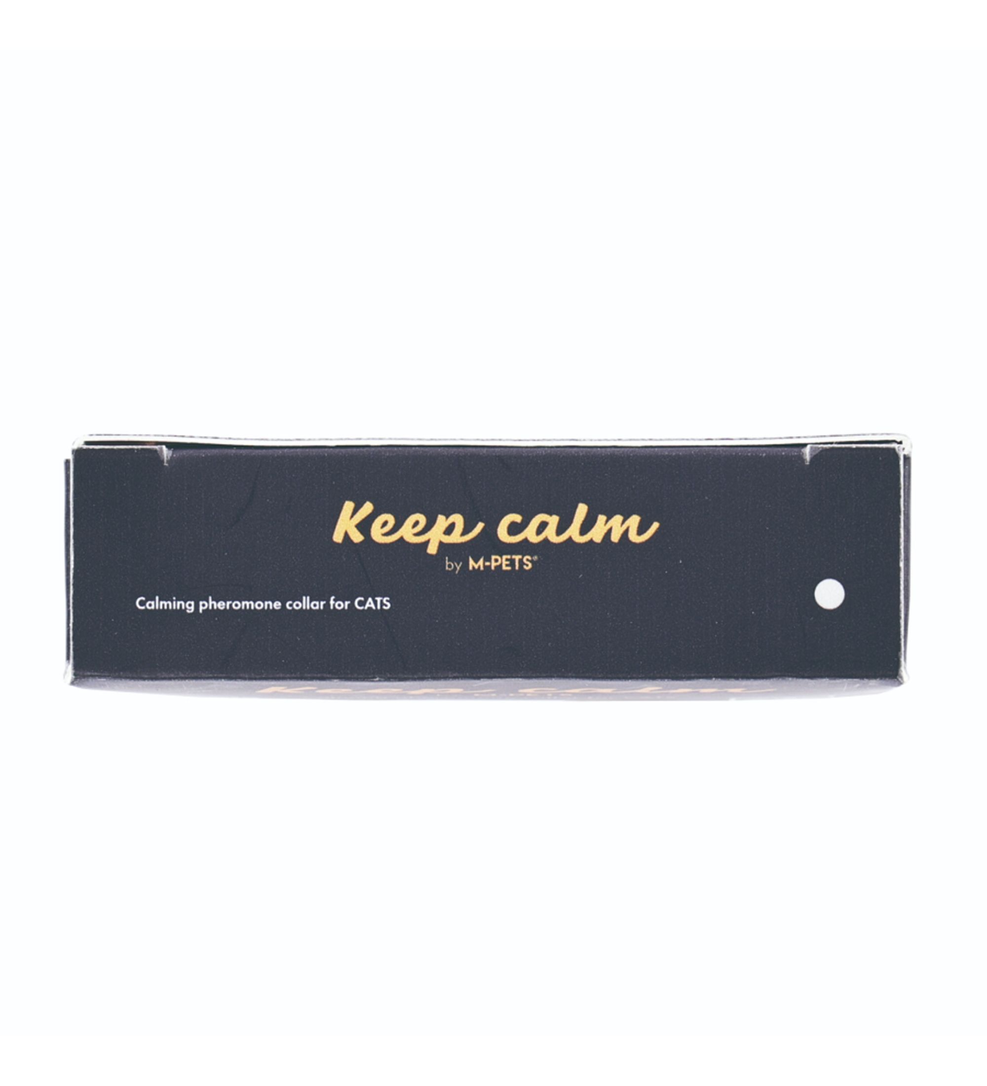 Ошейник для кошек M-PETS KEEP CALM успокаивающий феромон серый 1шт - фото 9