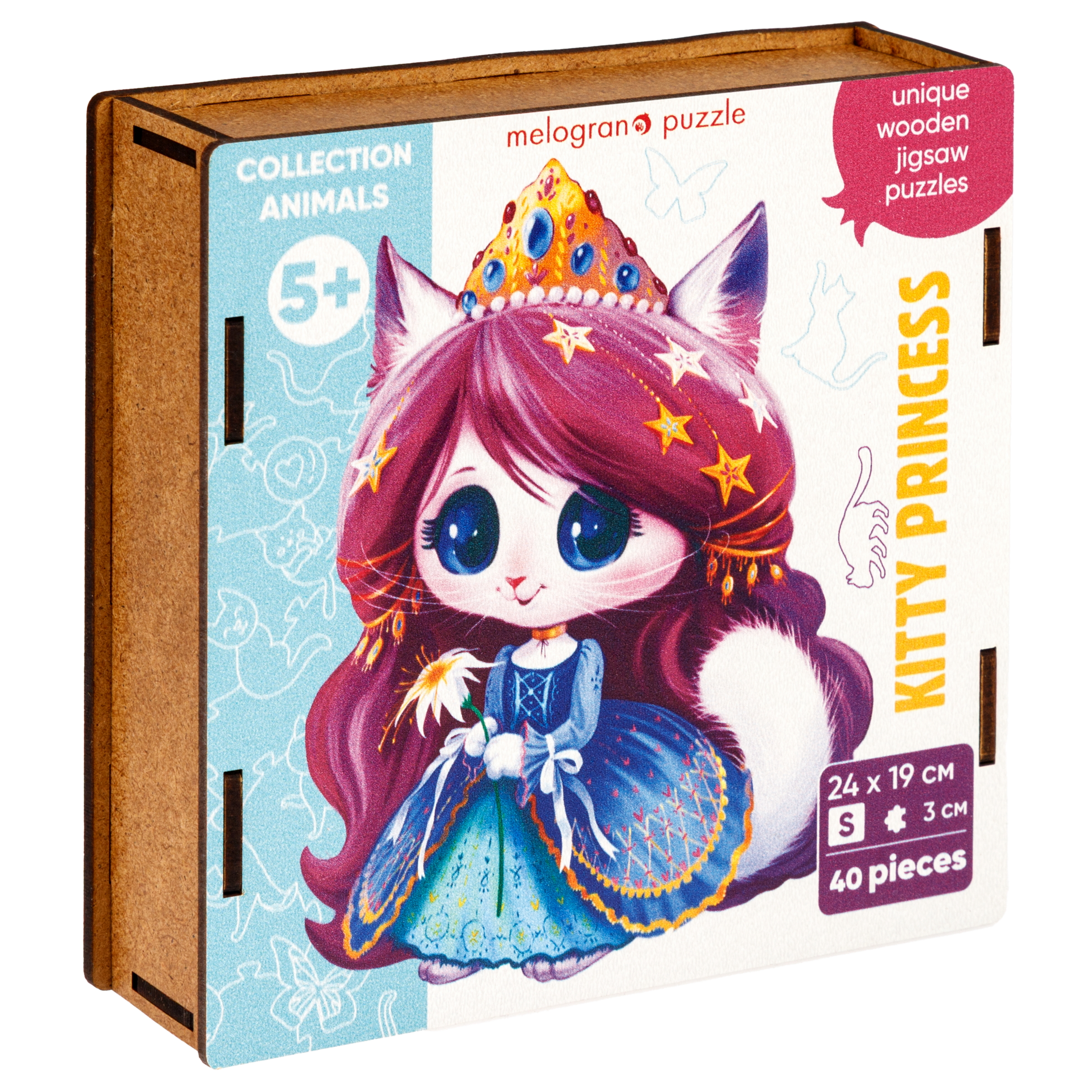 Пазл Melograno puzzle деревянный - фото 6