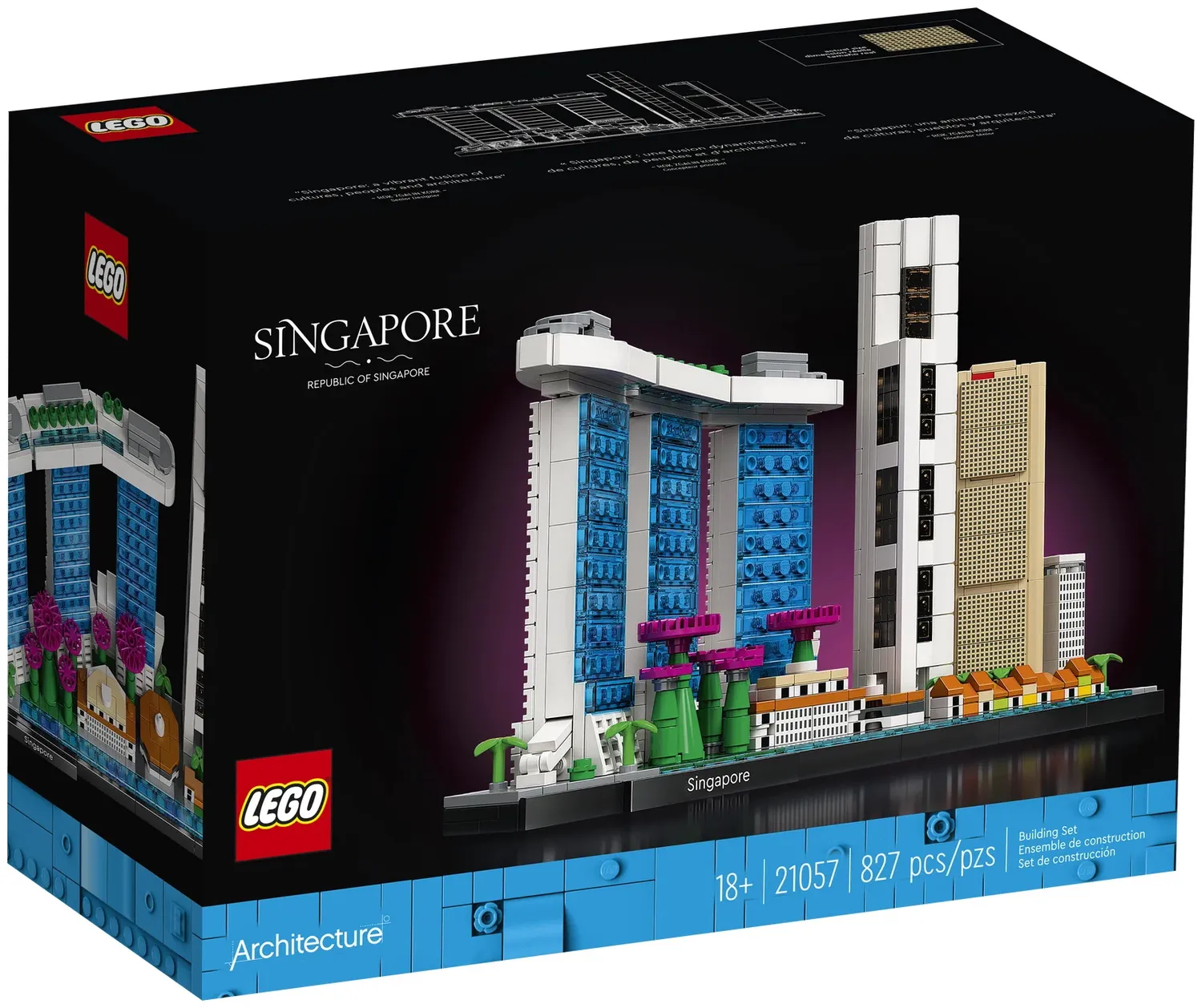 Конструктор LEGO Architecture 21057 827 дет. - фото 1