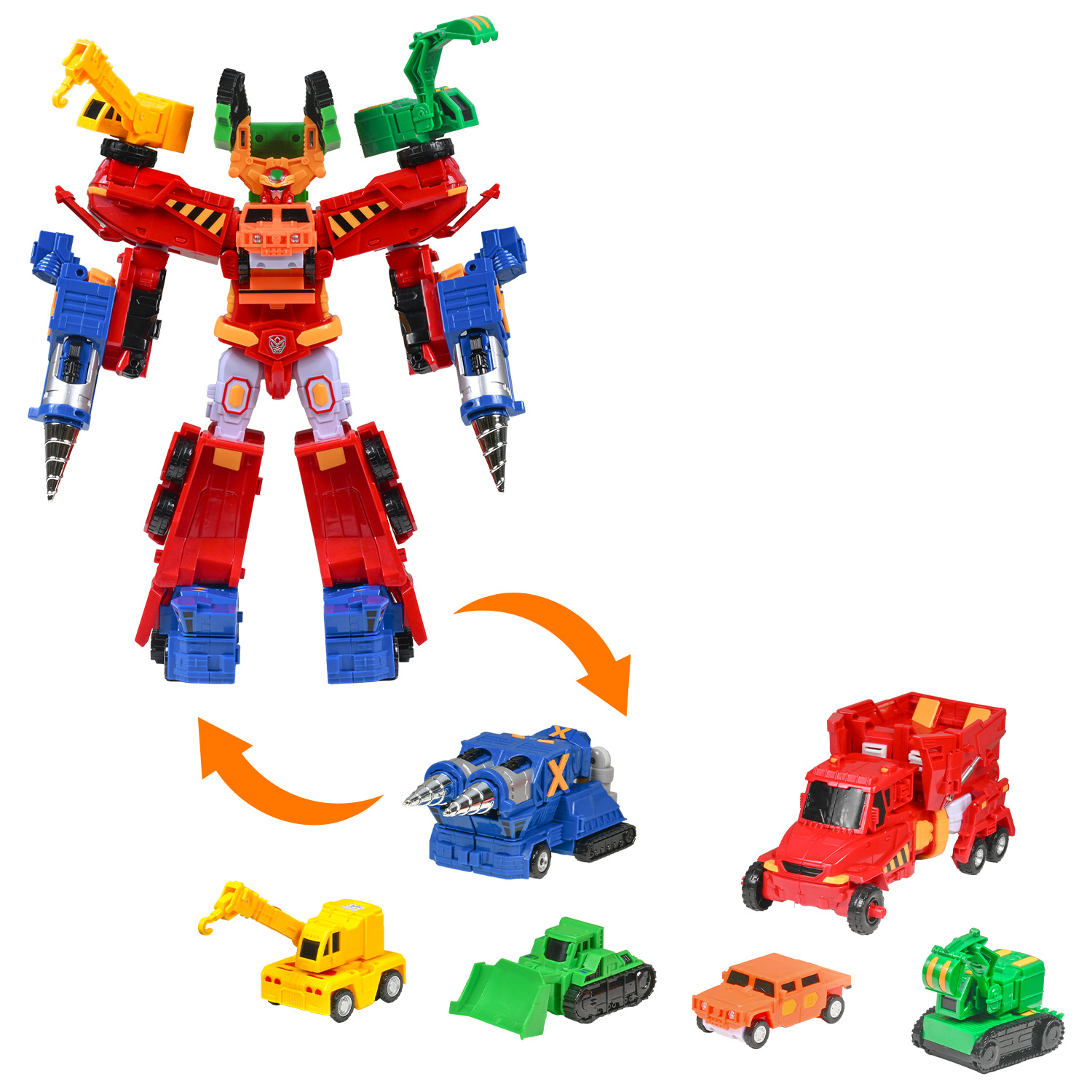 Фигурка Hello Carbot Hyper Buildion 38 см, S5 - фото 23