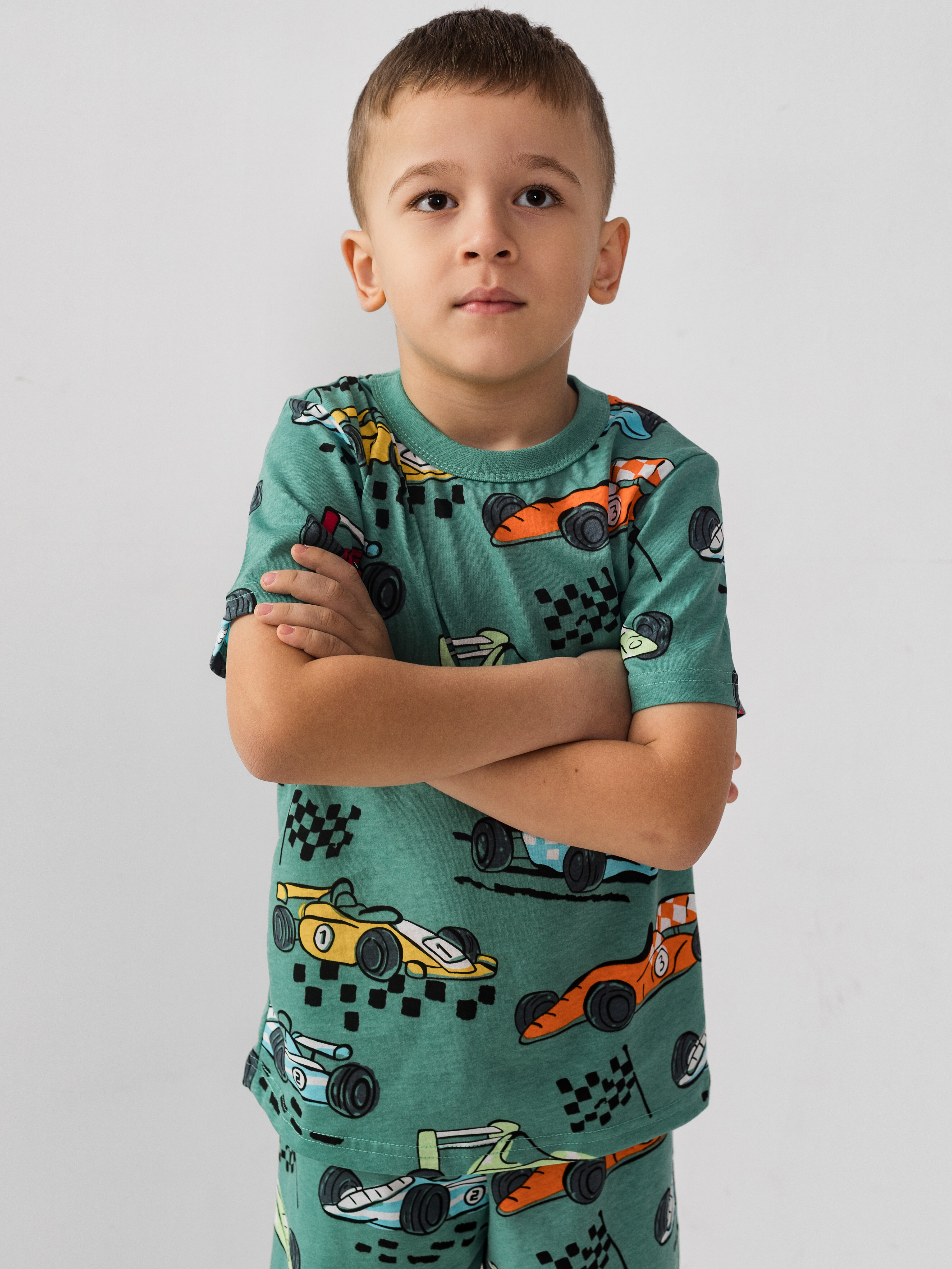 Футболка и шорты ОПТОВИЧКОФФ ФШ7029 - фото 11