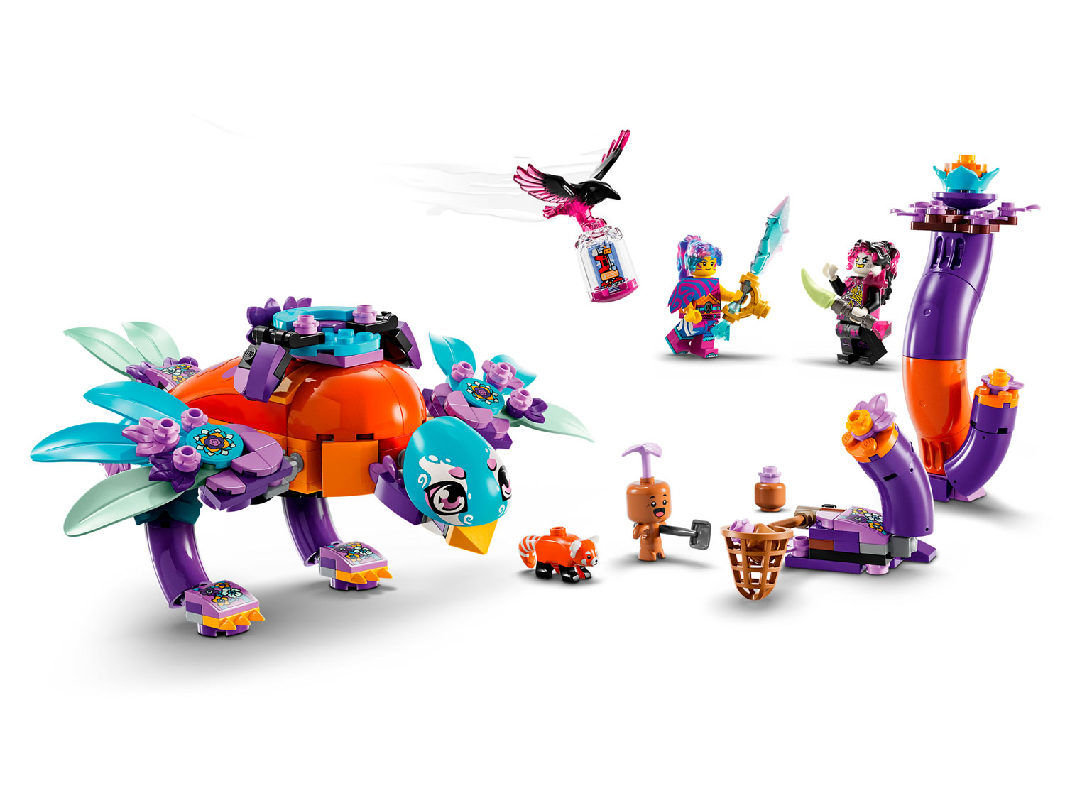 Конструктор LEGO DREAMZzz Животные мечты Иззи блочный - фото 3