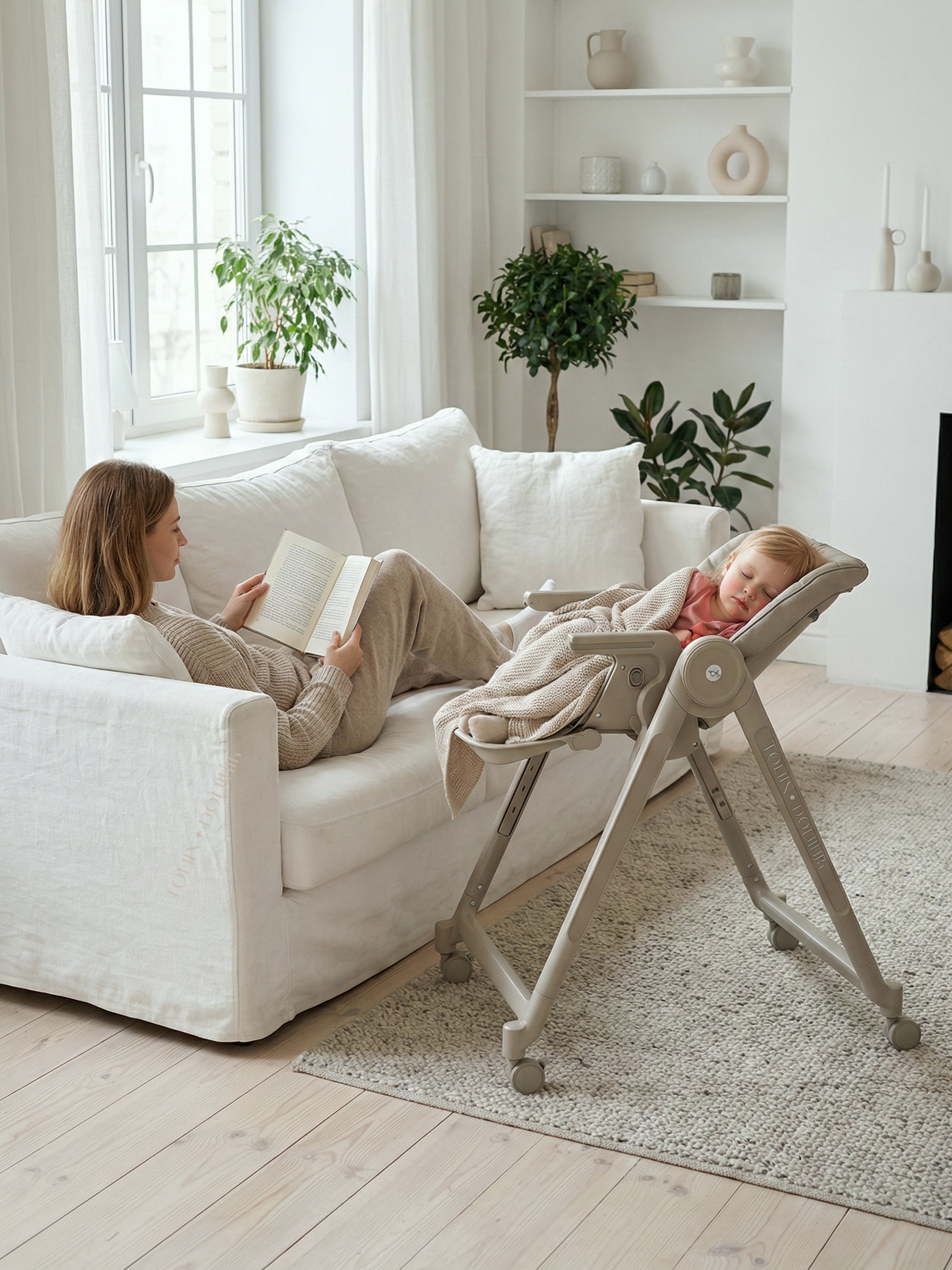 Шезлонг Tomix Haven зеленый - фото 15