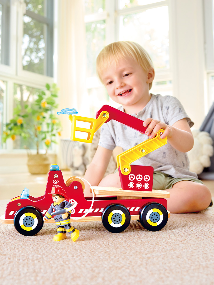 Пожарная машина Hape E3090_HP - фото 1