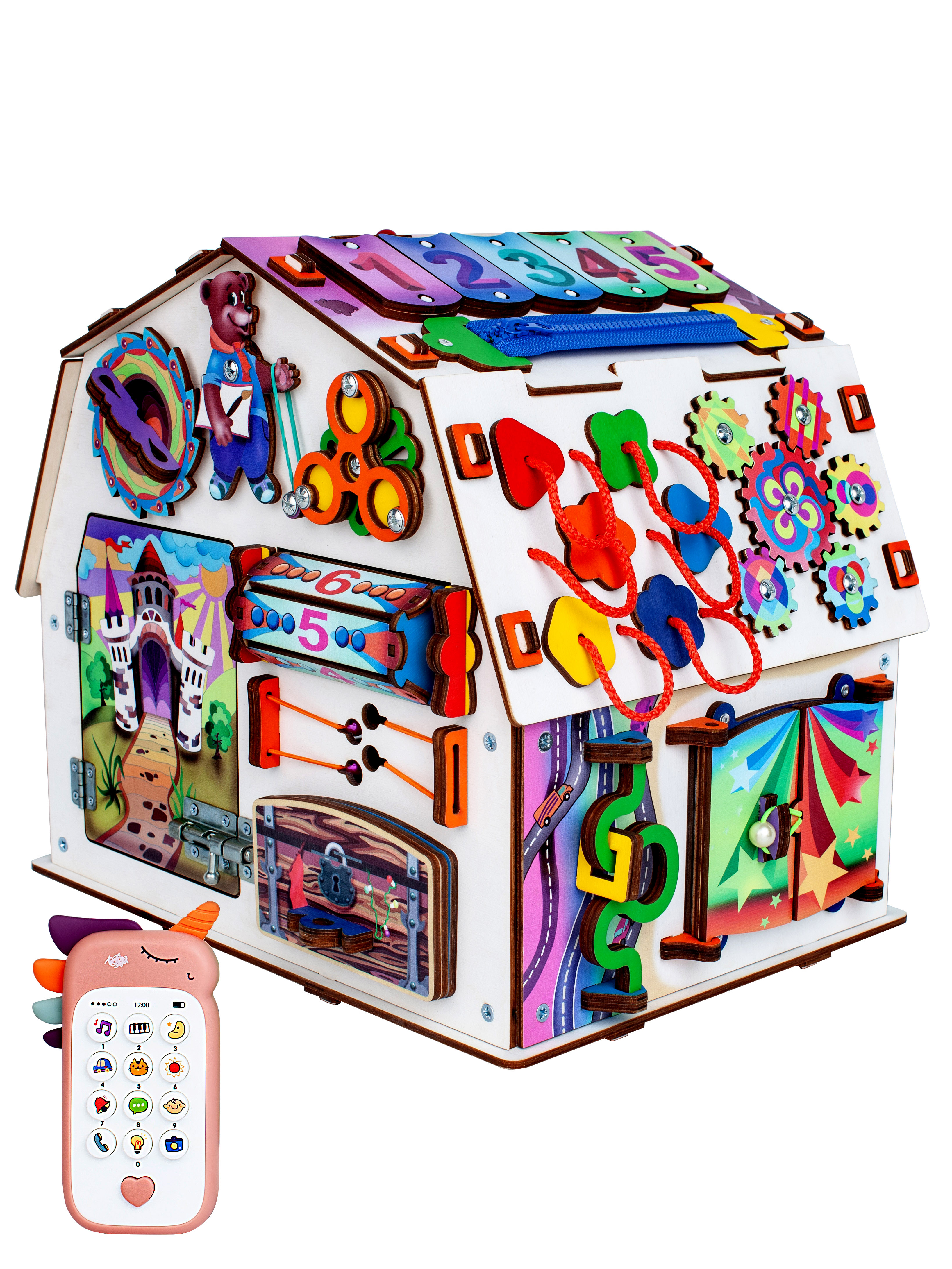 Игрушка Jolly Kids бизиборд - фото 2