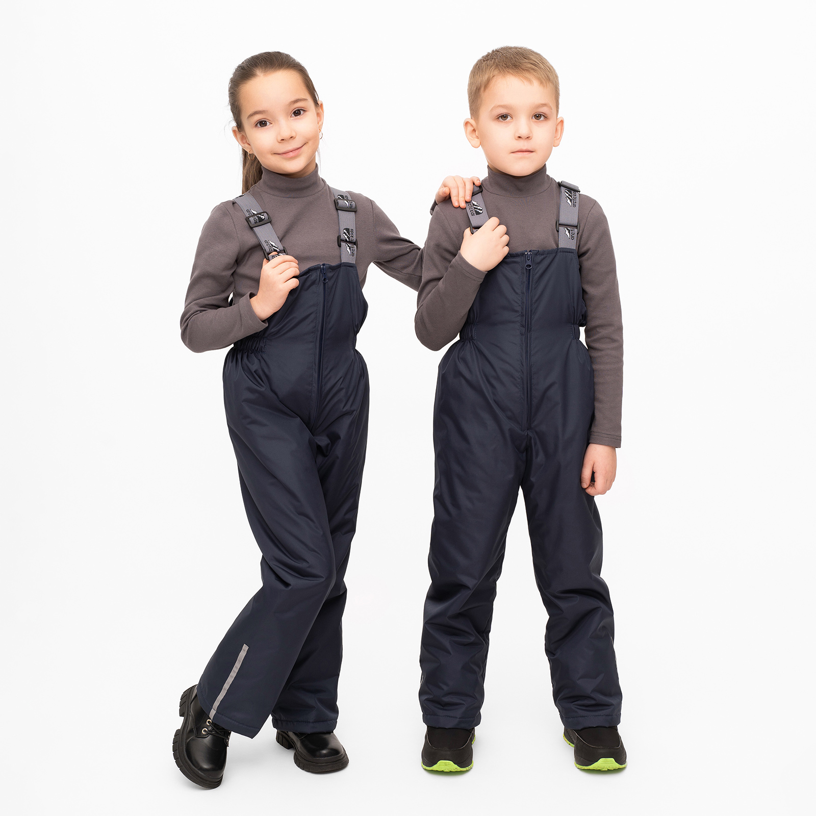Полукомбинезон Arctic kids 60-006/2 синий - фото 23