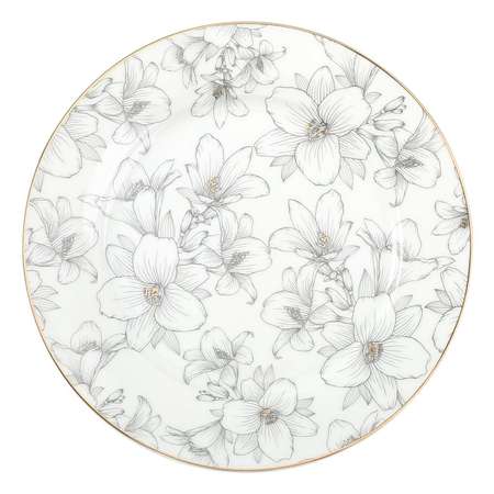 Набор столовой посуды Arya Home Collection для кухни Arya Mandala Elegant 24 предмета на 6 персон фарфор