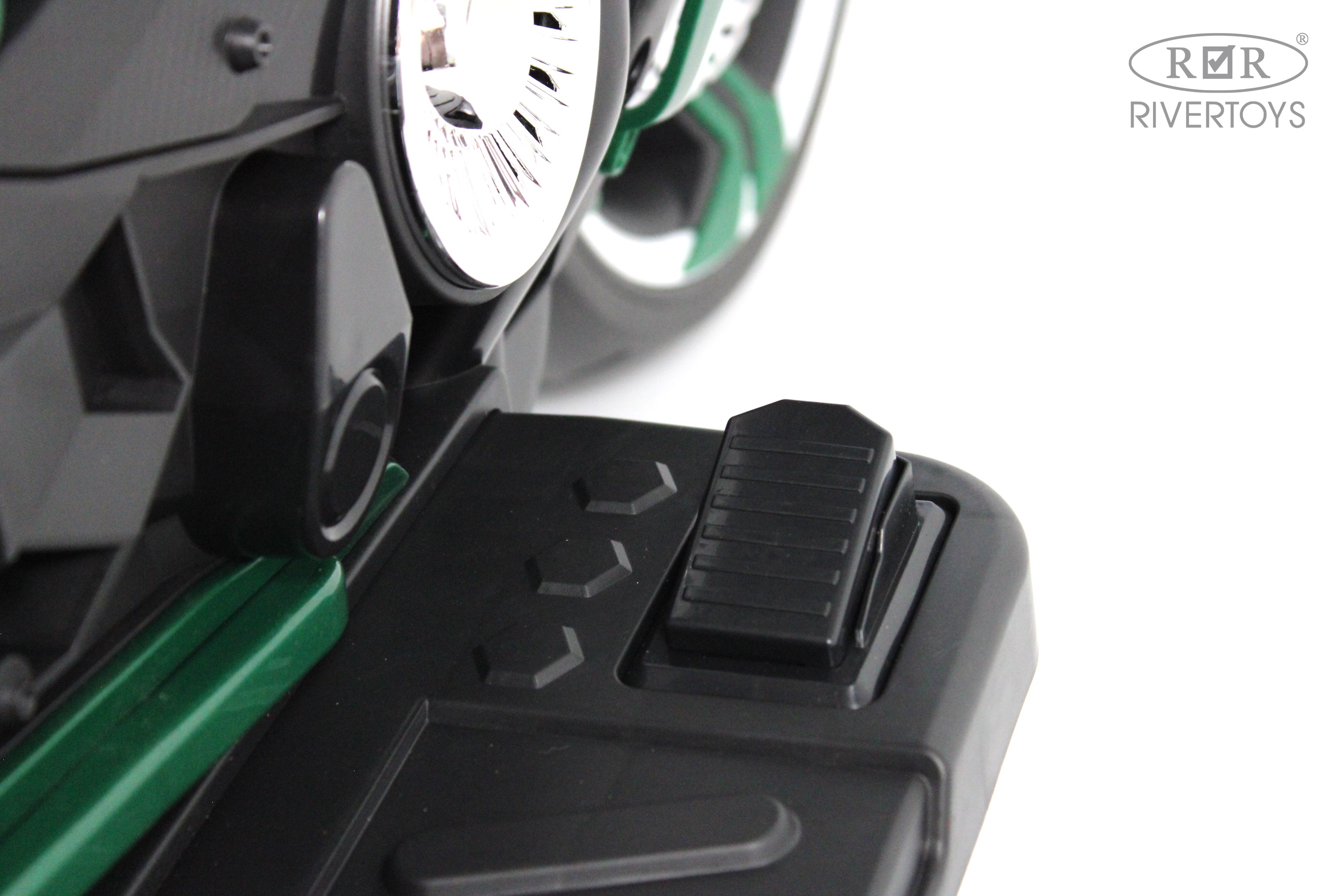 Электромобиль RIVERTOYS C111MC-GREEN - фото 7