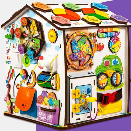 Игрушка Evotoys бизиборд