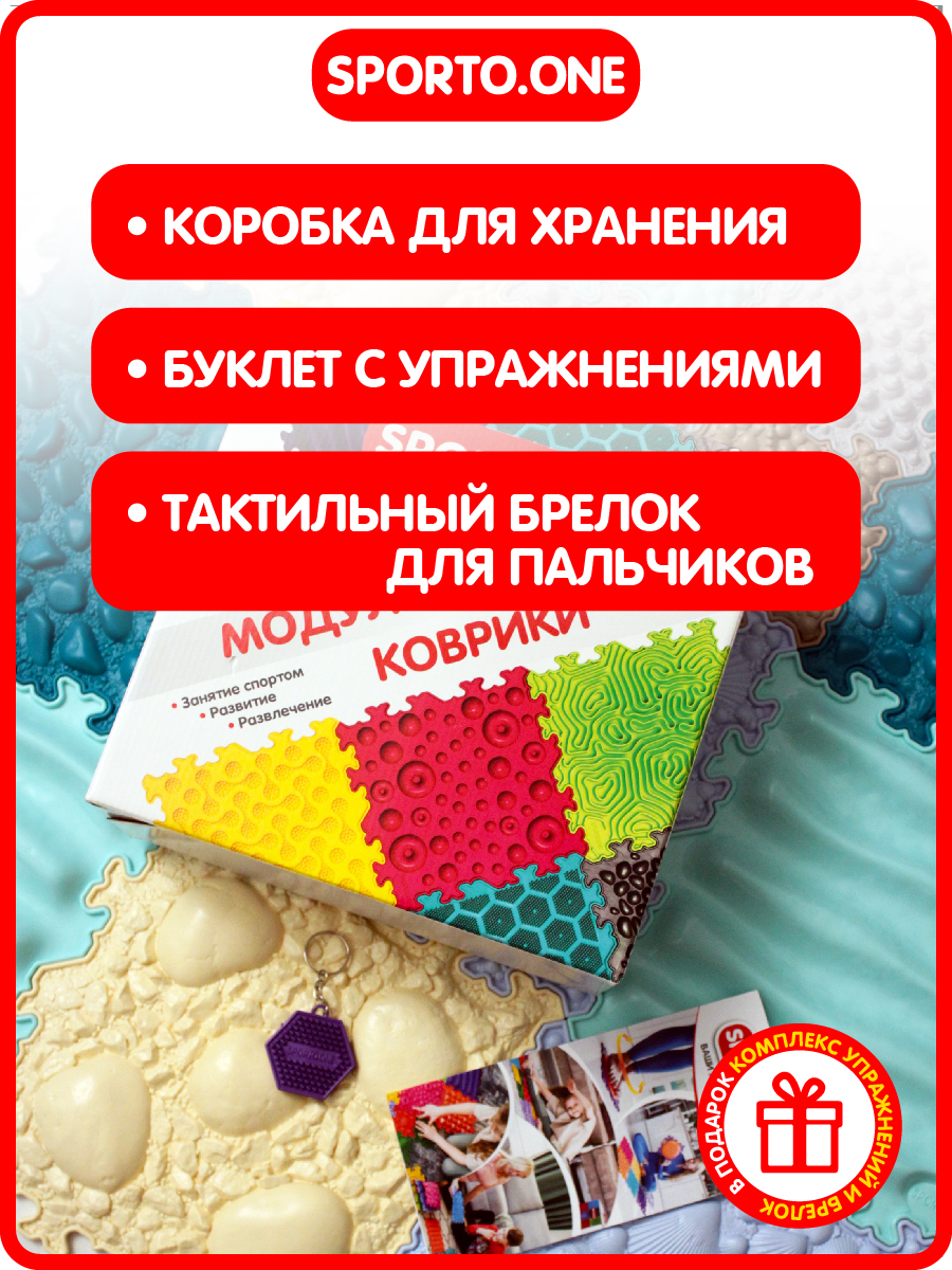 Коврик SPORTO.ONE трансформер Море эмоций - фото 10