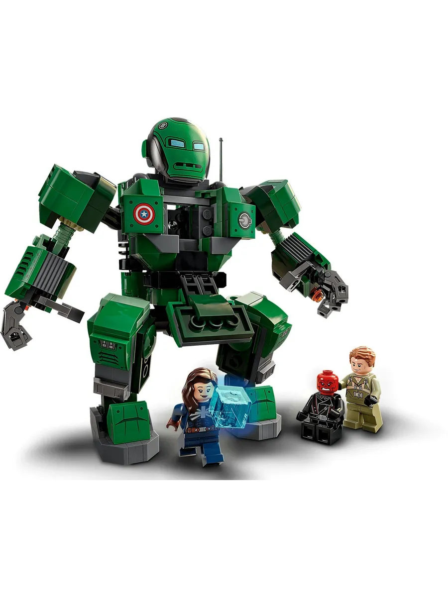 Конструктор LEGO Marvel Super Heroes Капитан Картер 343 дет. - фото 8