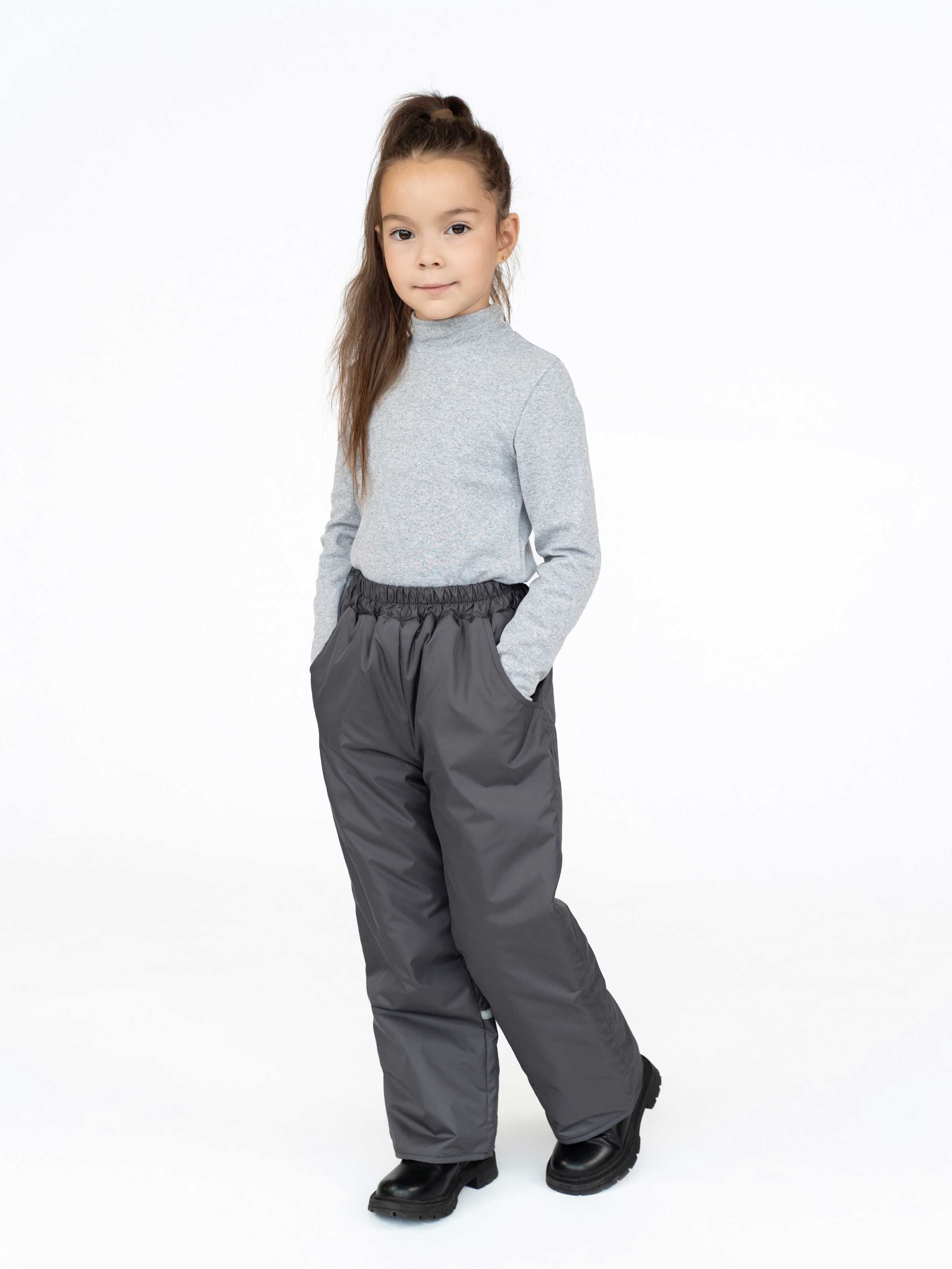 Брюки Arctic kids 10-003/1 серый - фото 17