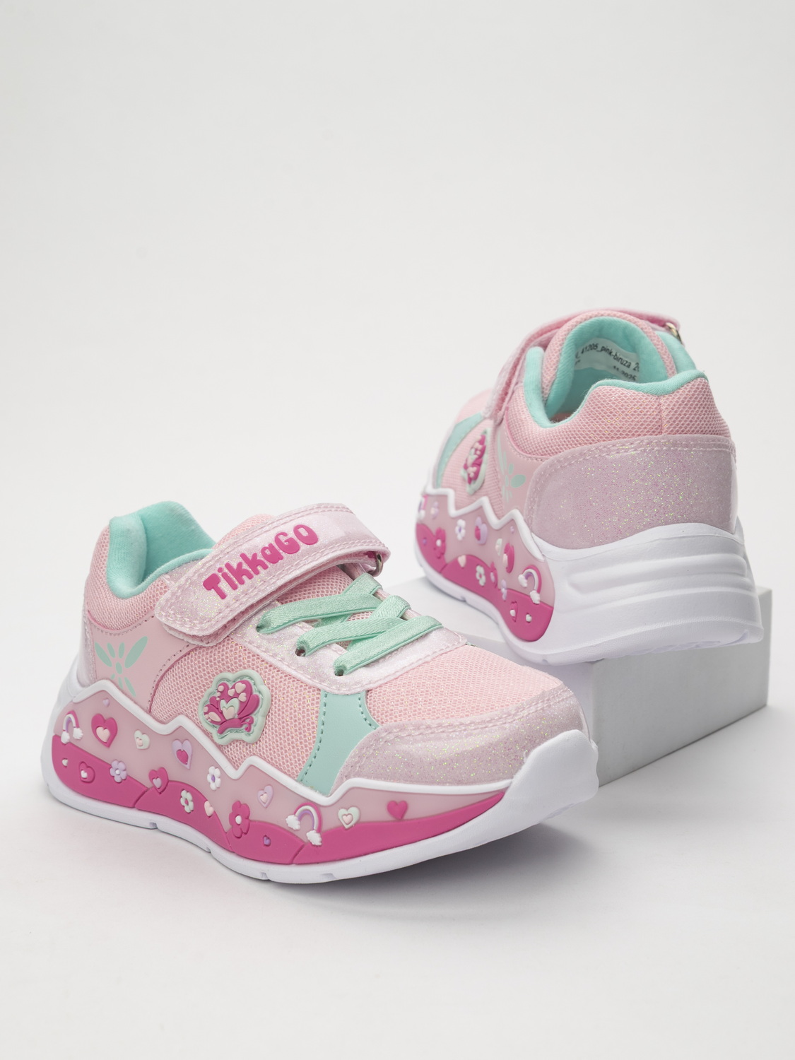 Кроссовки TikkaGo 1D10_41205_pink-biruza - фото 2