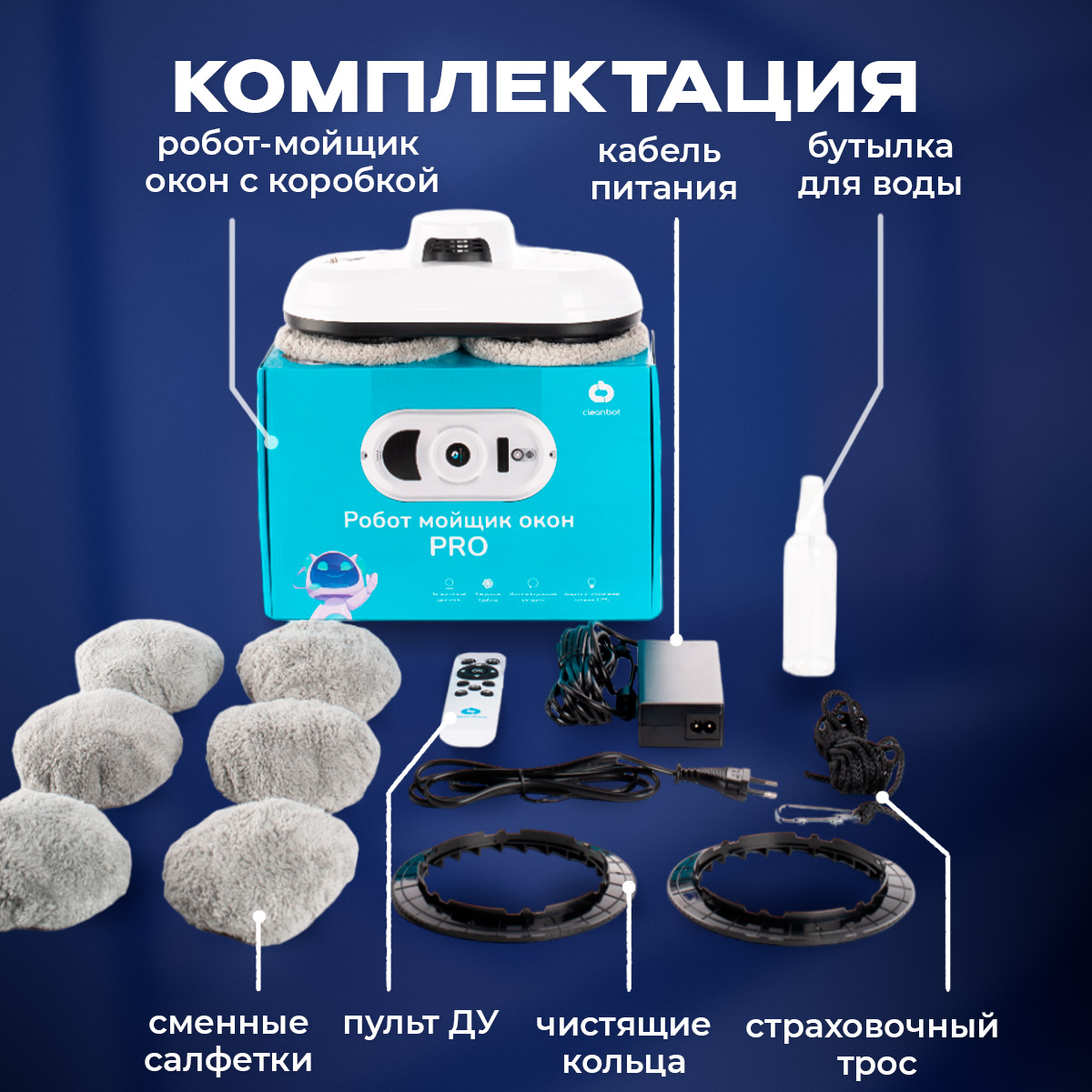 Робот мойщик окон Cleanbot Pro - фото 11