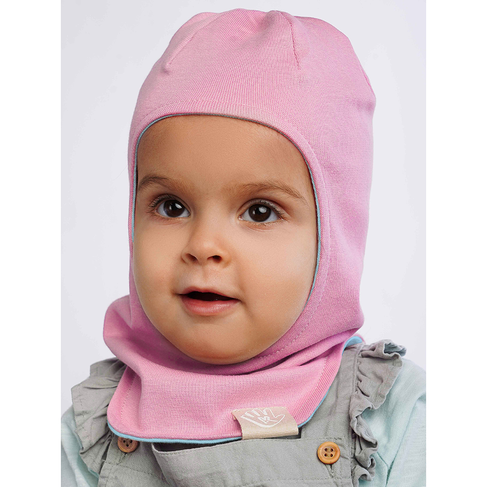 Шапка-шлем ПриКиндер U-A_221079 Цвет: Розовый/бирюзовый - фото 5