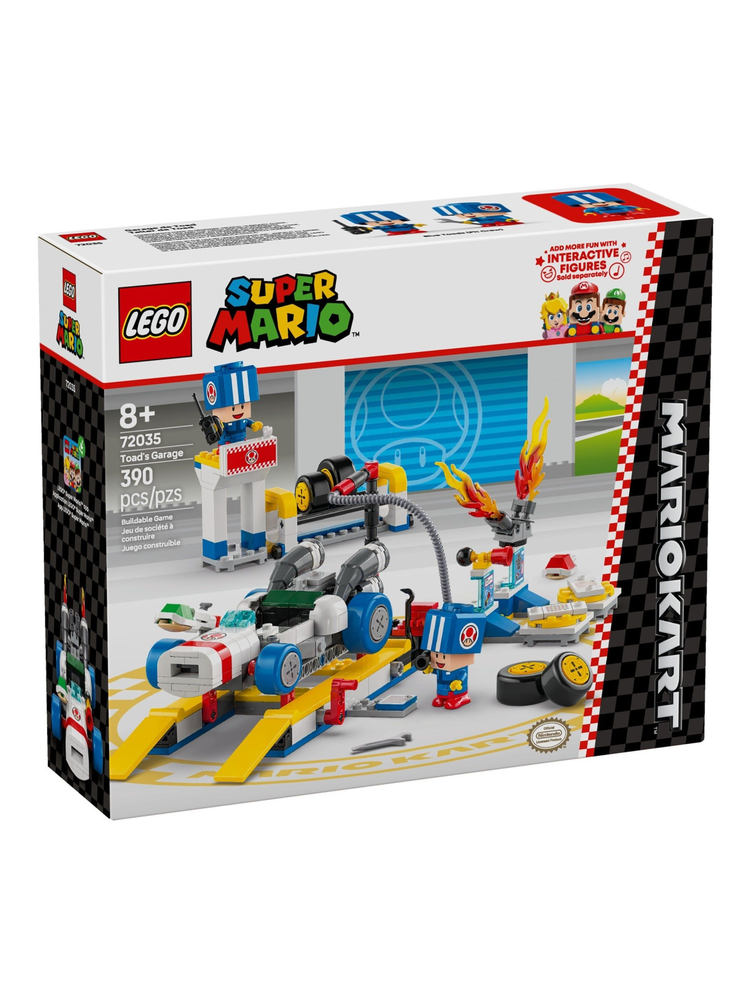 Конструктор LEGO Super Mario Гараж Тоада 390 дет. - фото 1