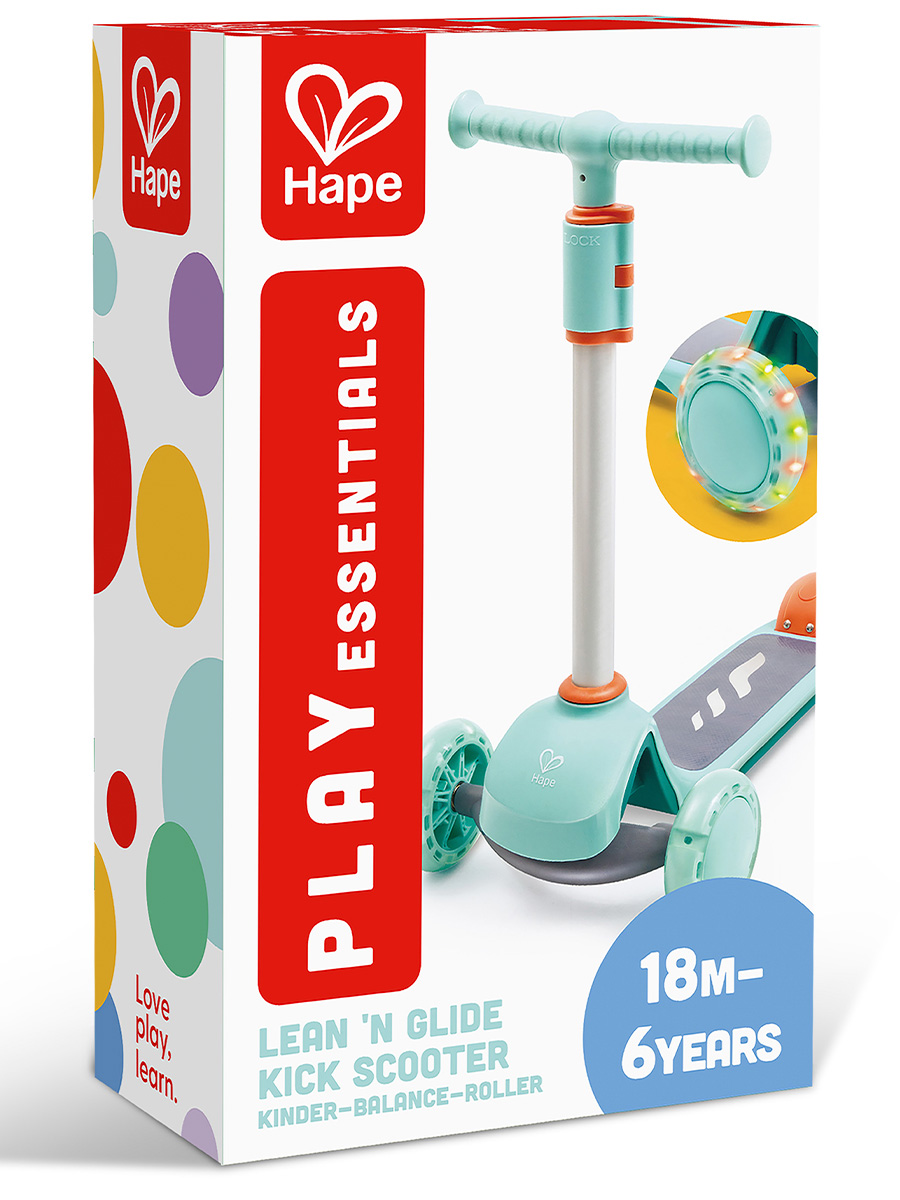 Городской самокат Hape трехколесный - фото 9