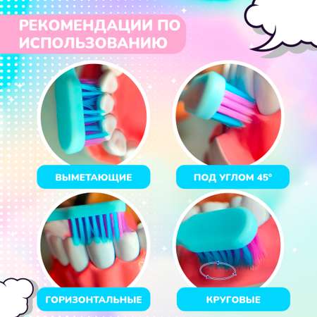 Зубная щетка классическая Fazzet ORGANIC от 10 лет