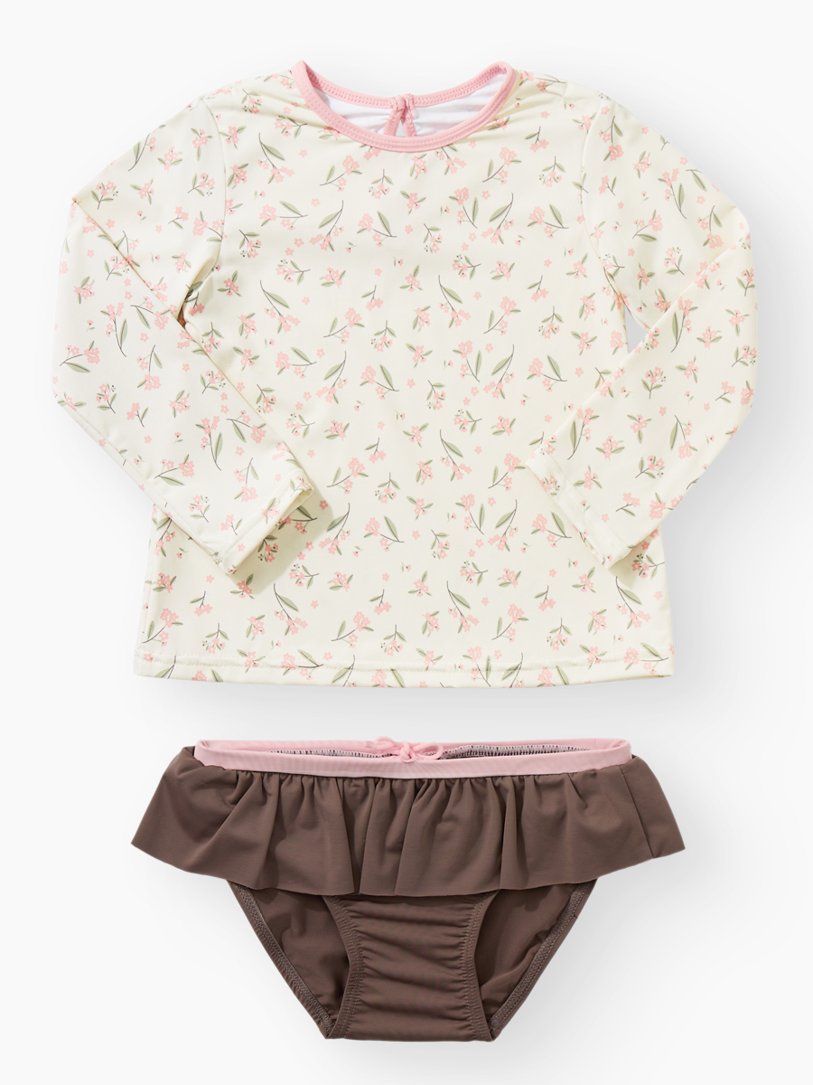 Купальник Happy Baby 50697-1_pink flower - фото 1