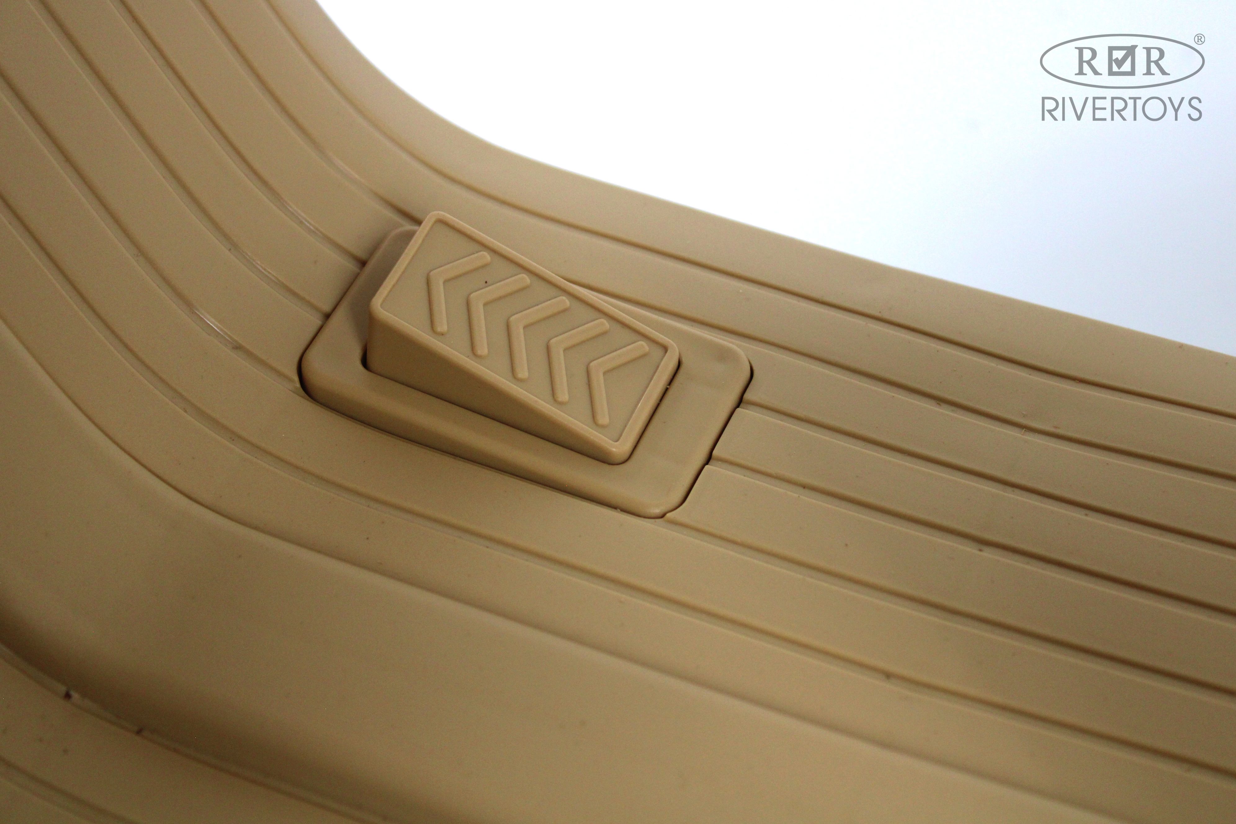 Электромобиль RIVERTOYS K444PX-BEIGE - фото 10