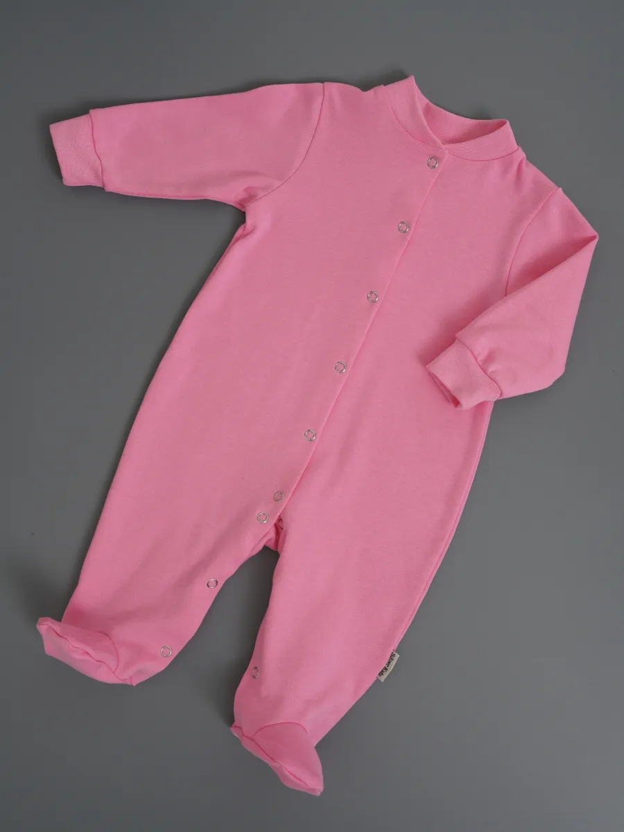 Комбинезон 3 шт Супер Пупс нбр/3пр/ком/сл/SK18розовыйлисточкиветочки - фото 18