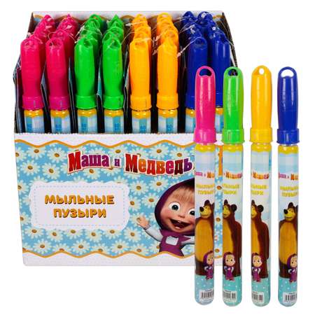 Мыльные пузыри 1TOY Маша и медведь в ассортименте