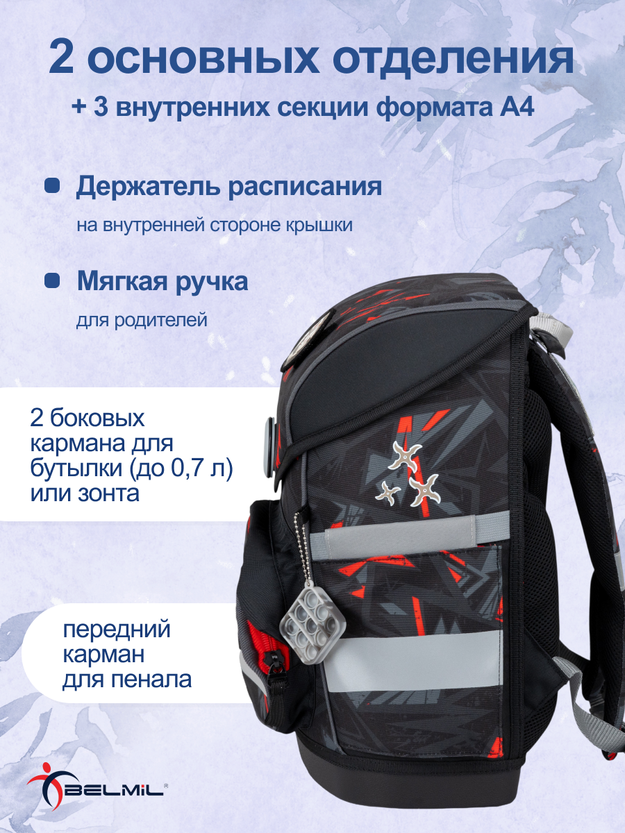Ранец BELMIL Ninja с наполнением - фото 3