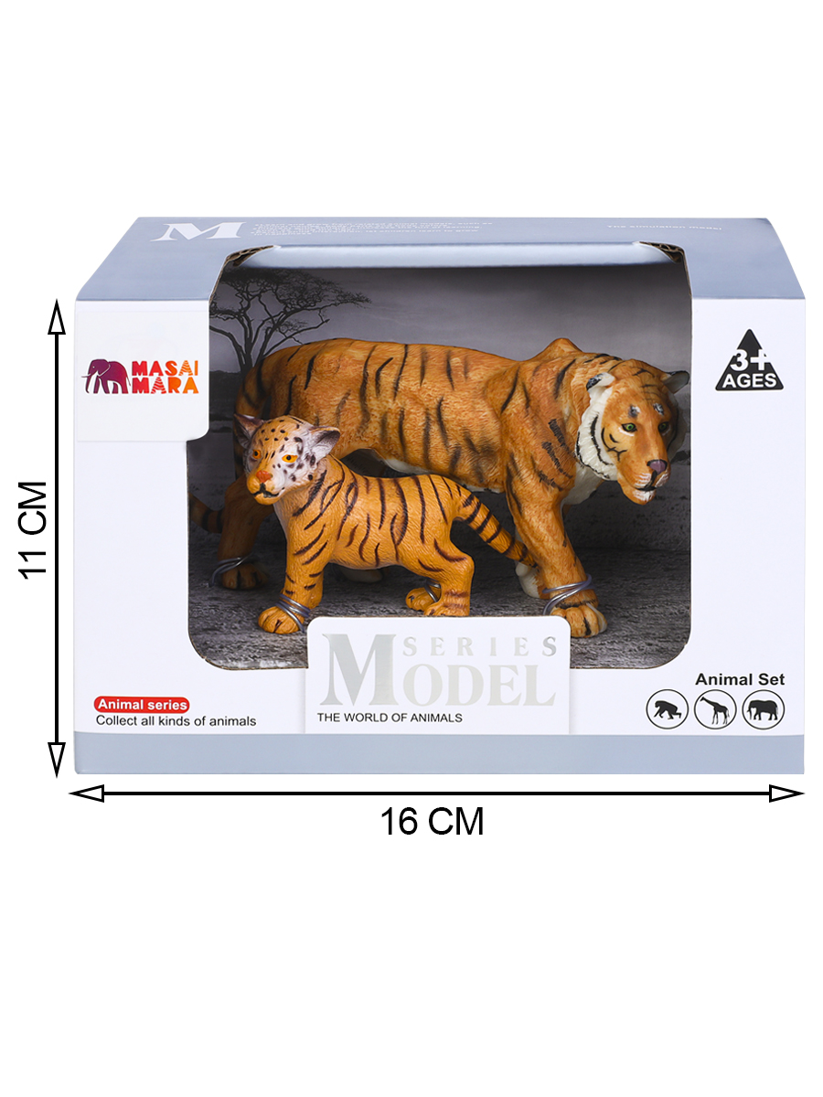 Игровой набор Masai Mara Семья тигров - фото 5
