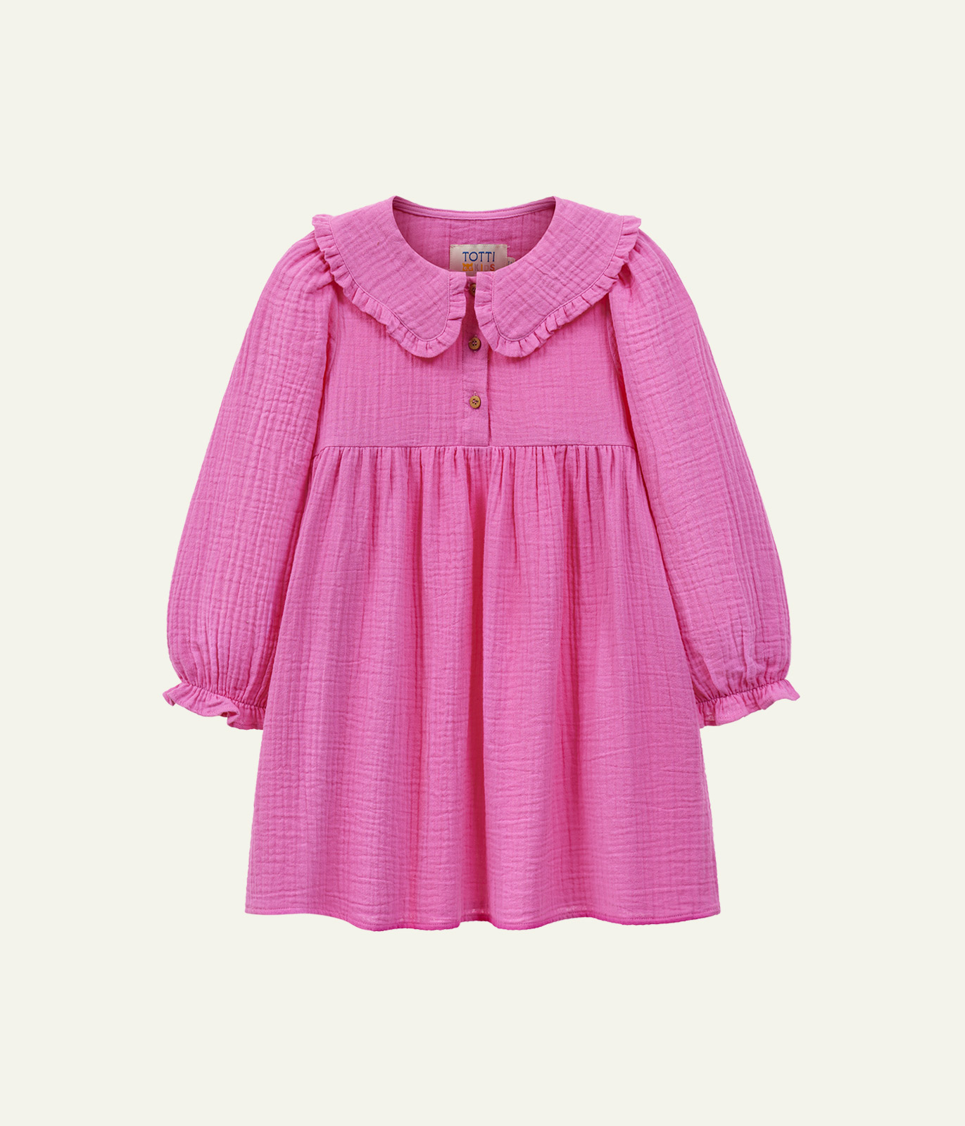 Платье Totti Kids AW23TKG049/Платье детское/Фуксия - фото 7