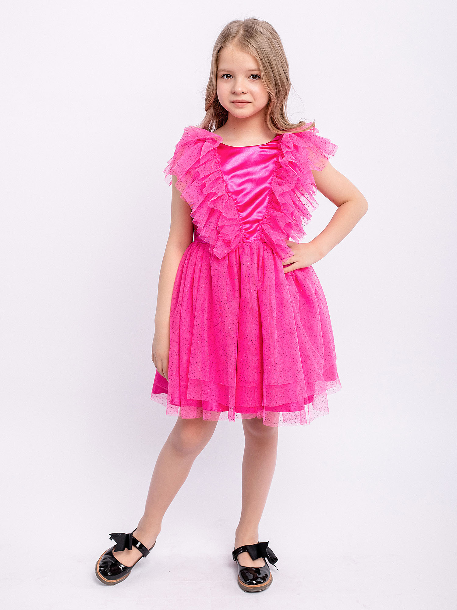 Платье пуговка 007 П22-2 - фото 1