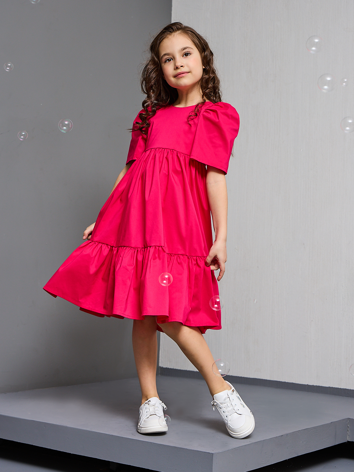 Платье Sofisha kids Plat.odnoton.pink - фото 2