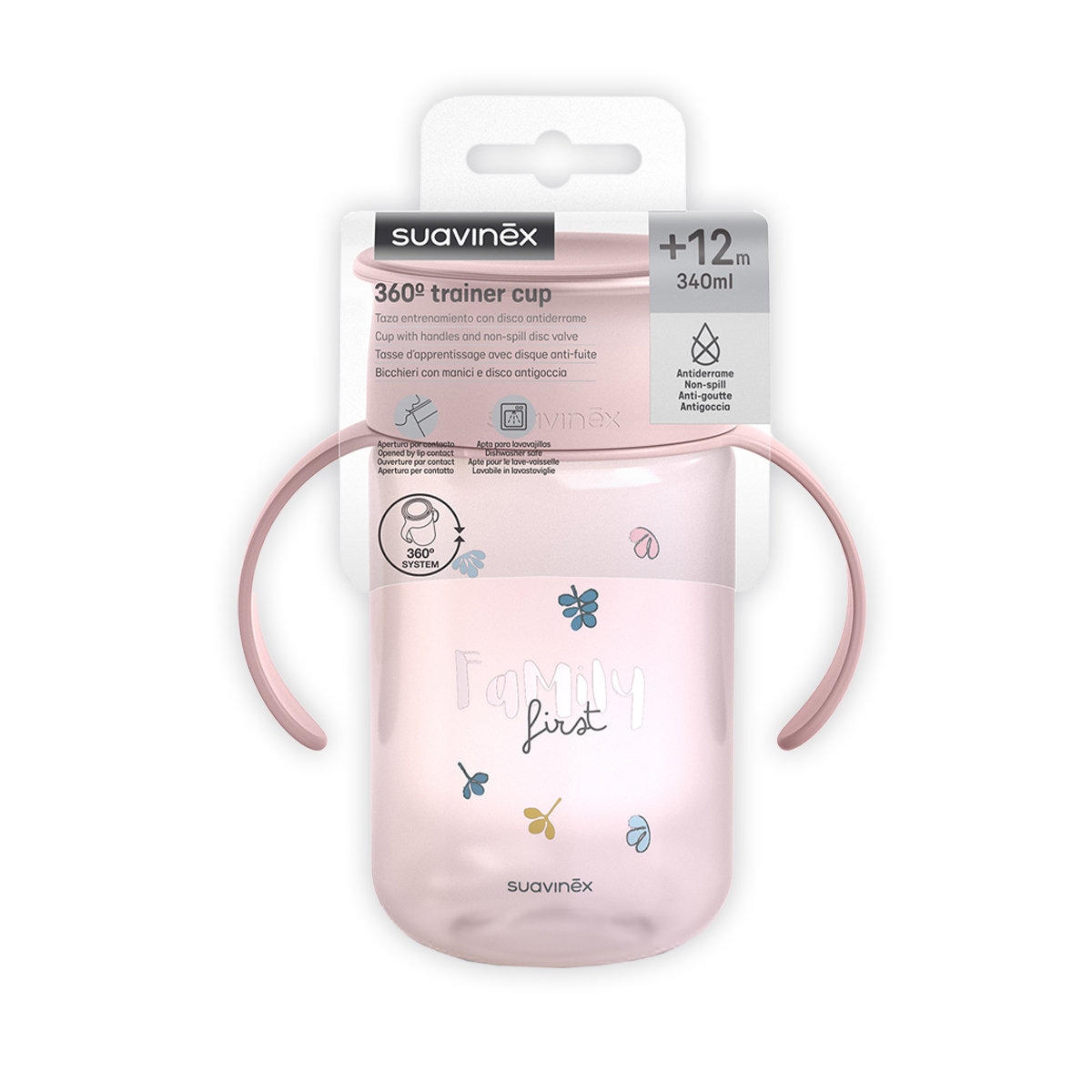 Поильник Suavinex 340 мл 1 шт. - фото 4