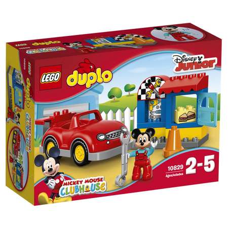Конструктор LEGO DUPLO Мастерская Микки блочный