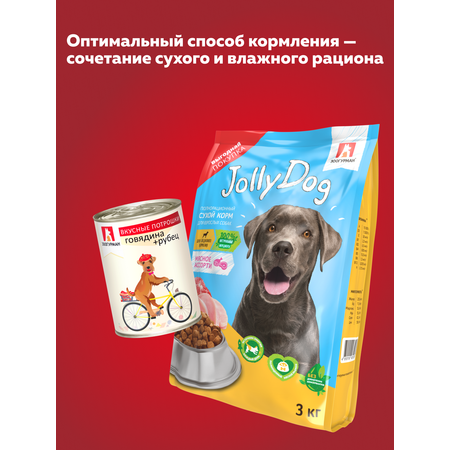 Корм влажный Зоогурман Вкусные потрошки Говядина + Рубец 750 г х 6 шт