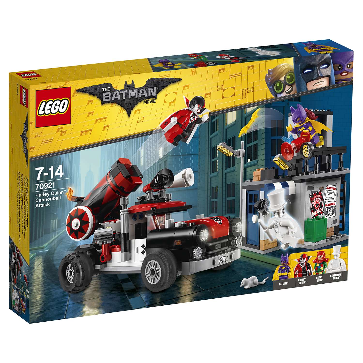 Конструктор LEGO Batman Movie Тяжёлая артиллерия Харли Квинн блочный - фото 2