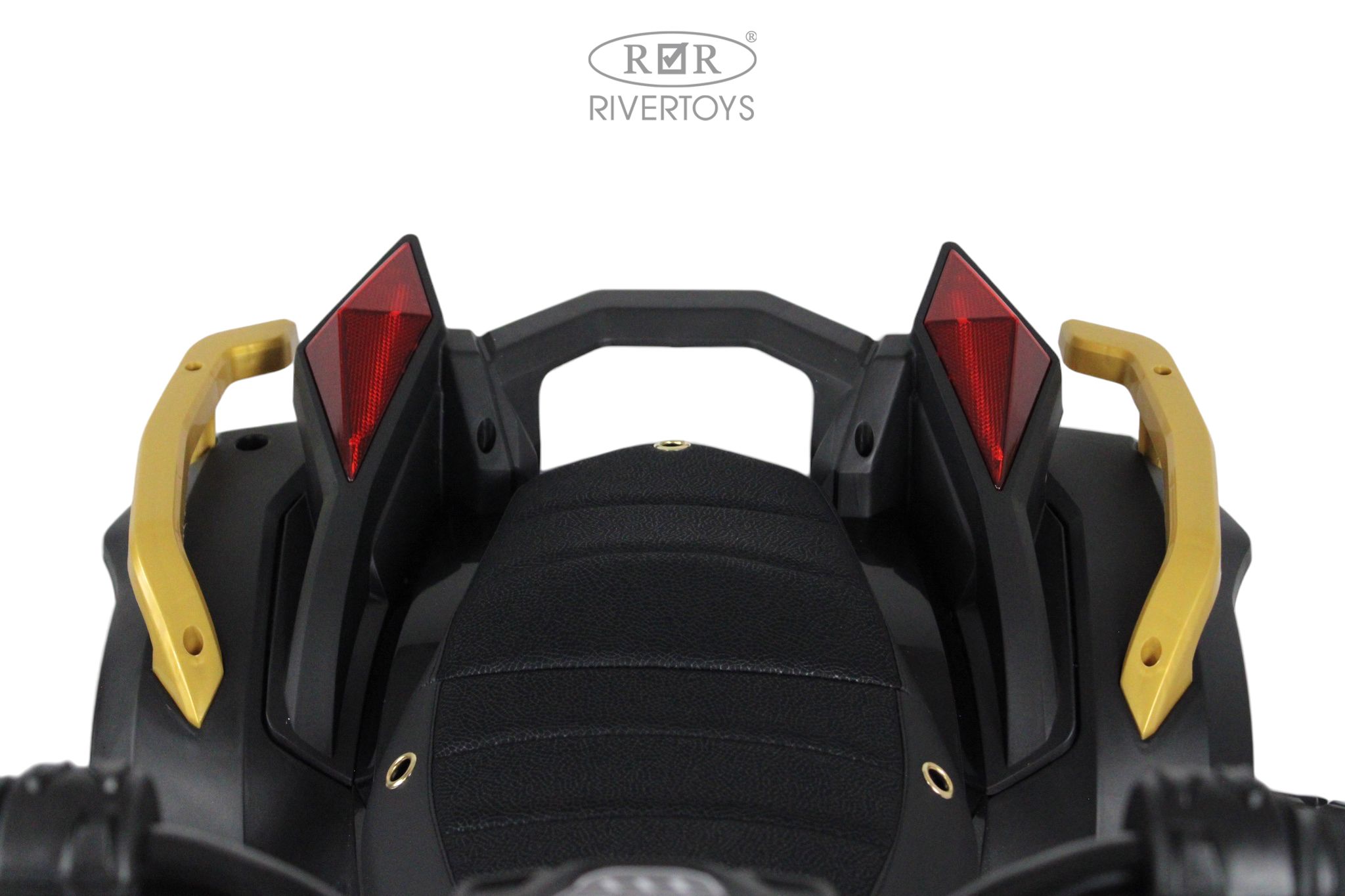 Электромобиль RIVERTOYS Z888VO-BLACK С пультом ДУ - фото 4