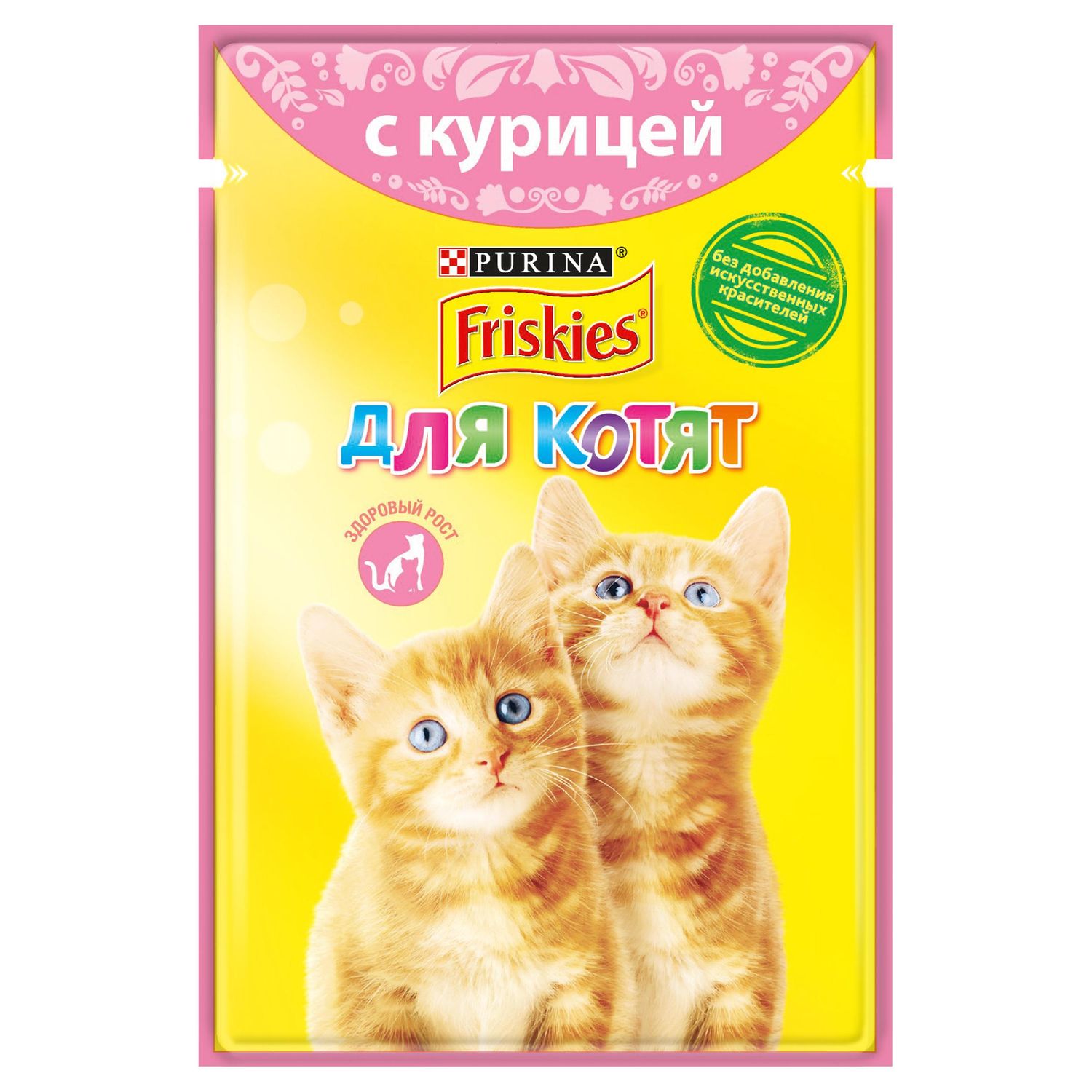 Корм для котят Friskies курица 85г - фото 1