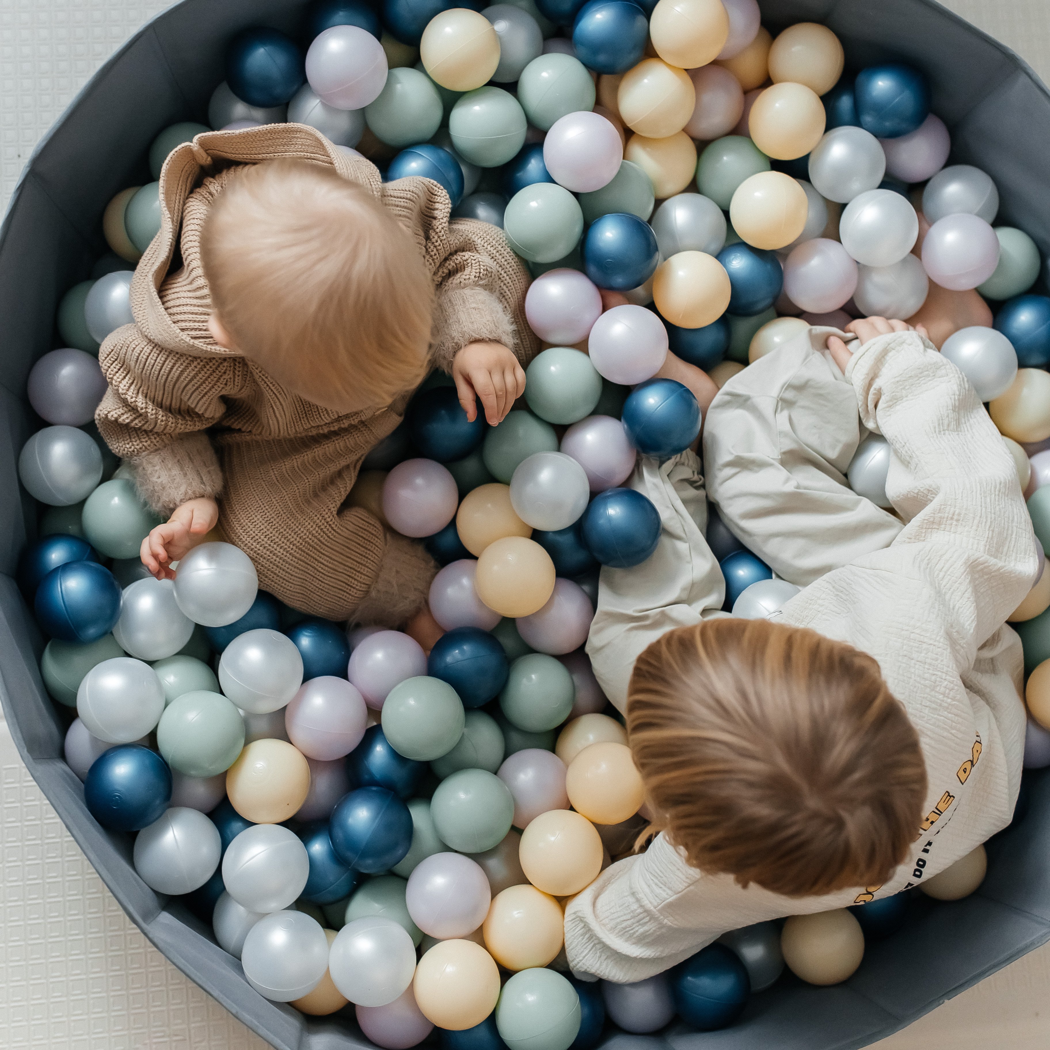 Детский сухой бассейн UNIX Kids Moon + 150 шариков - фото 28