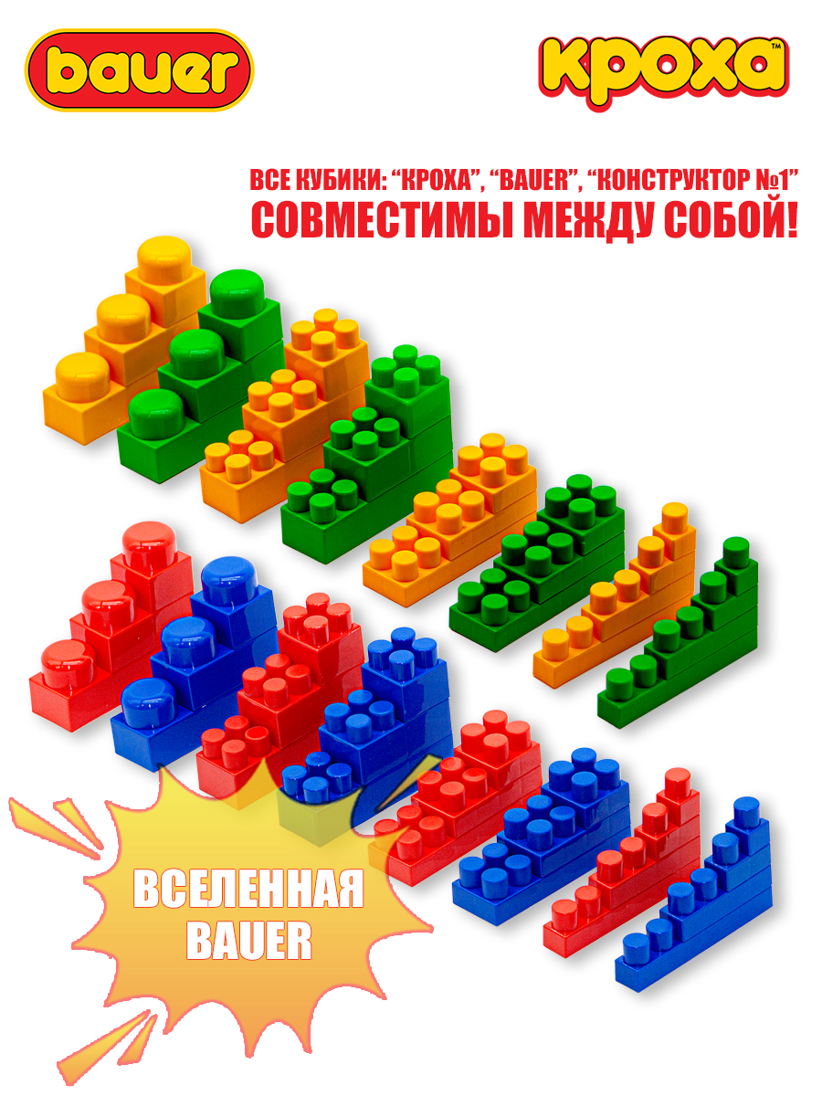 Конструктор BAUER 66 дет. - фото 16
