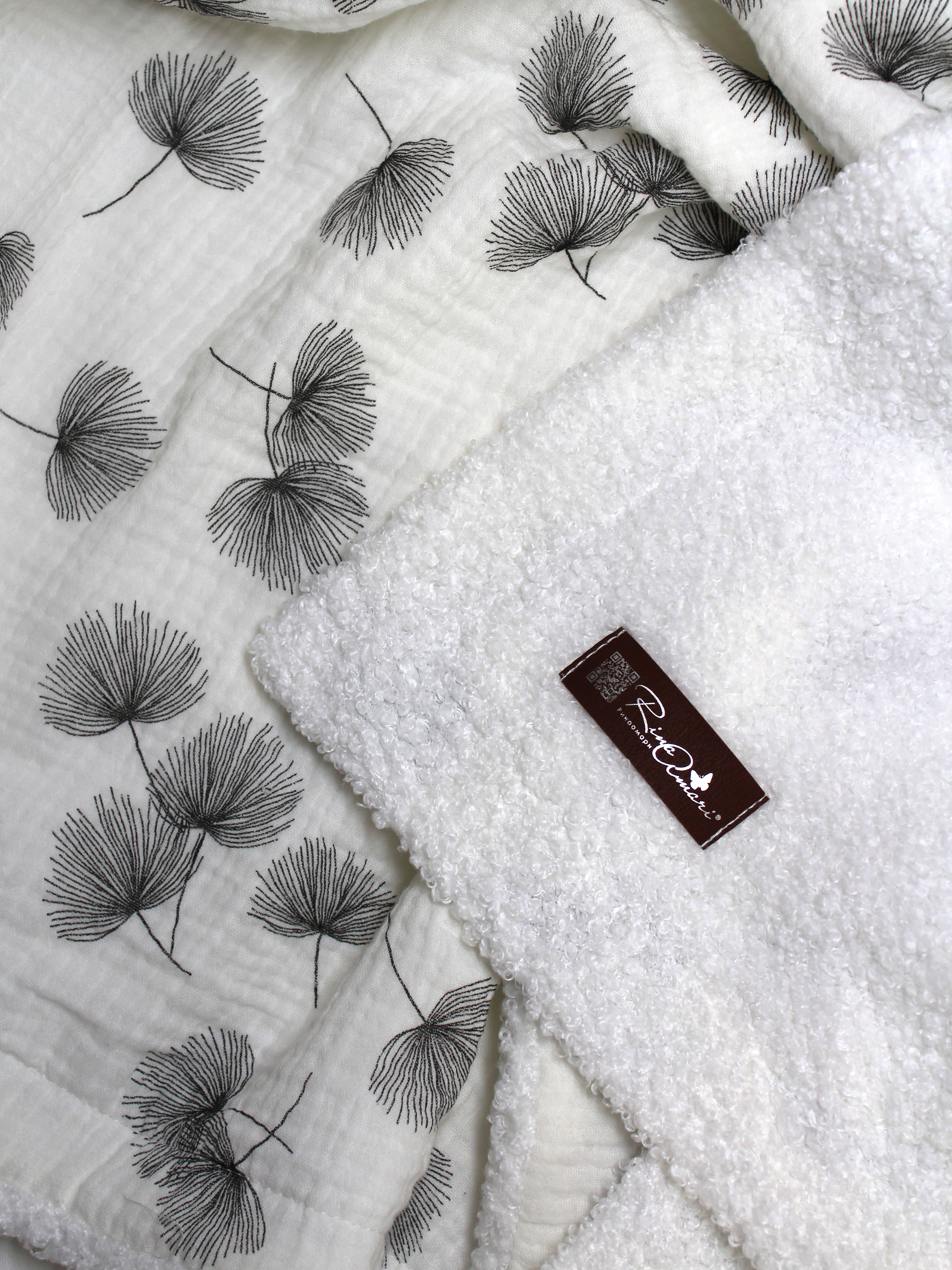 Плед RinaAmari Сахар 100 x 75 см хлопок - фото 7